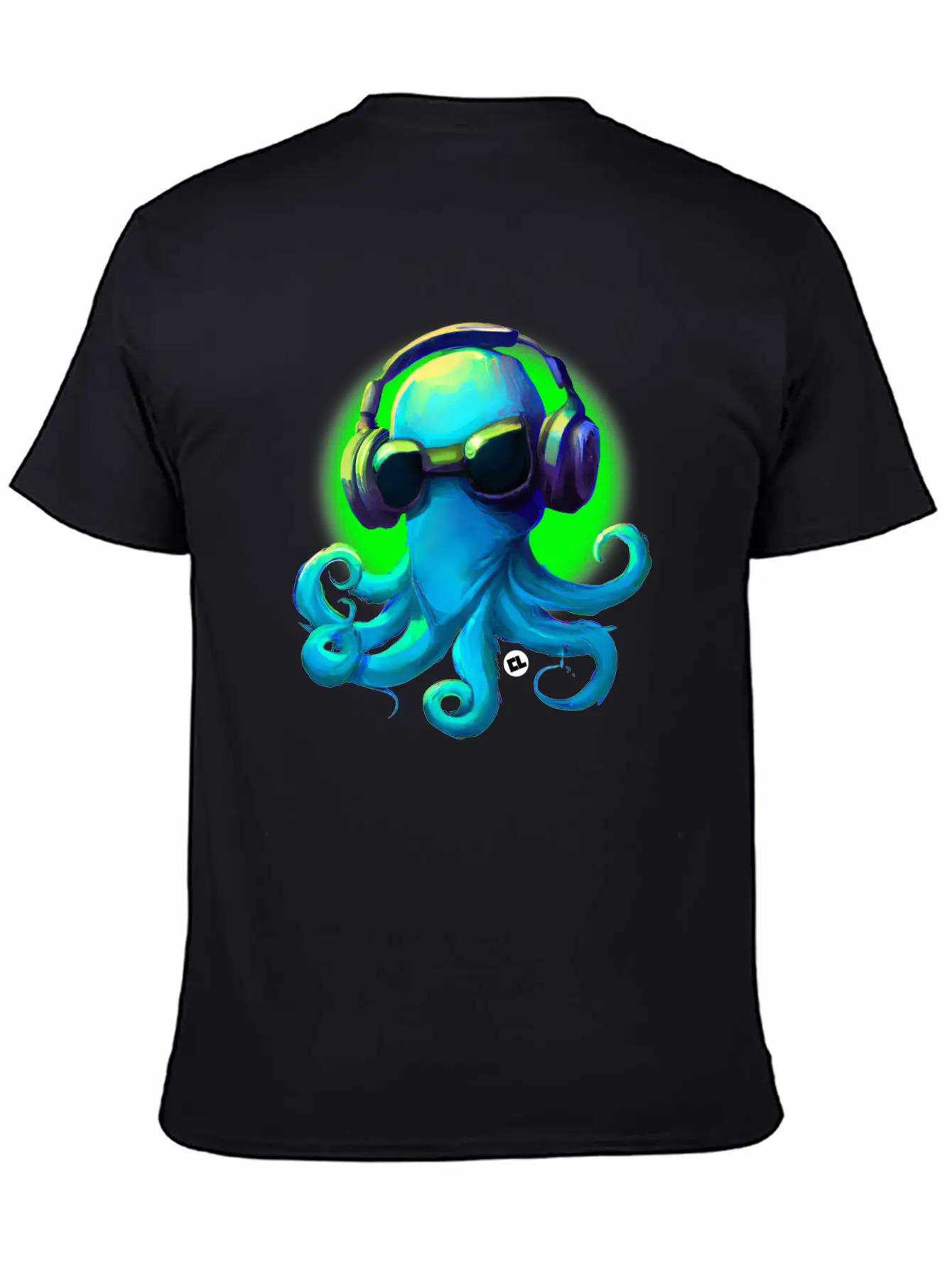 DJ Frank The Octopus Unisex Casual T-Shirt ¨C Clean Design For Daily Comfort