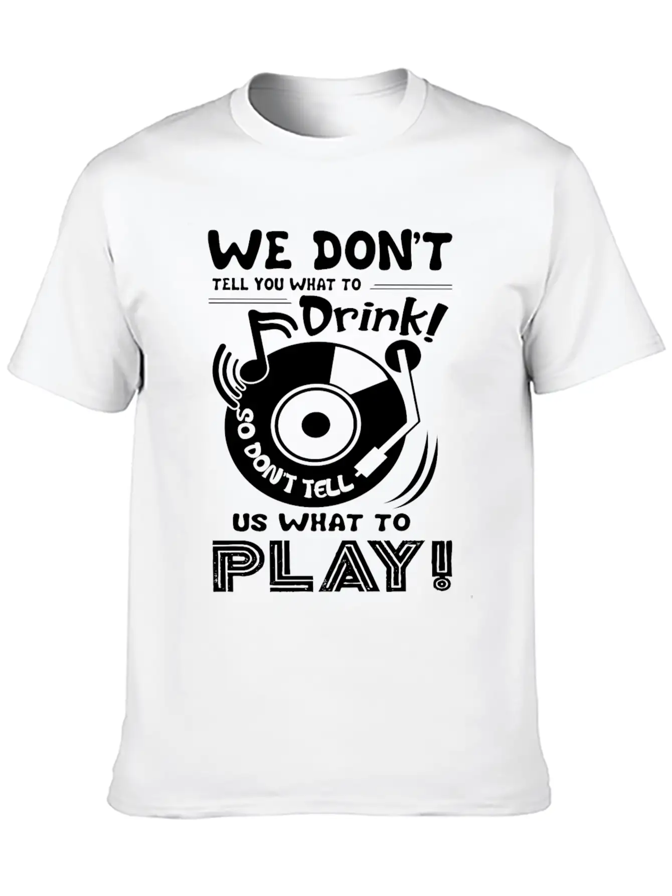 DJ Shirt Basic Graphic T-Shirt ¨C Daily Comfort In Soft Cotton