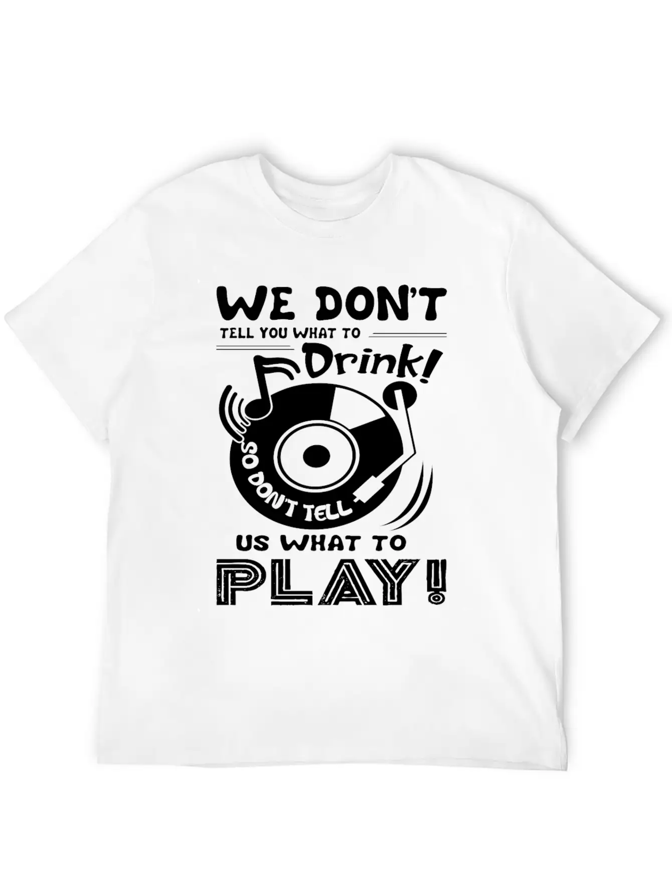 DJ Shirt Basic Graphic T-Shirt ¨C Daily Comfort In Soft Cotton
