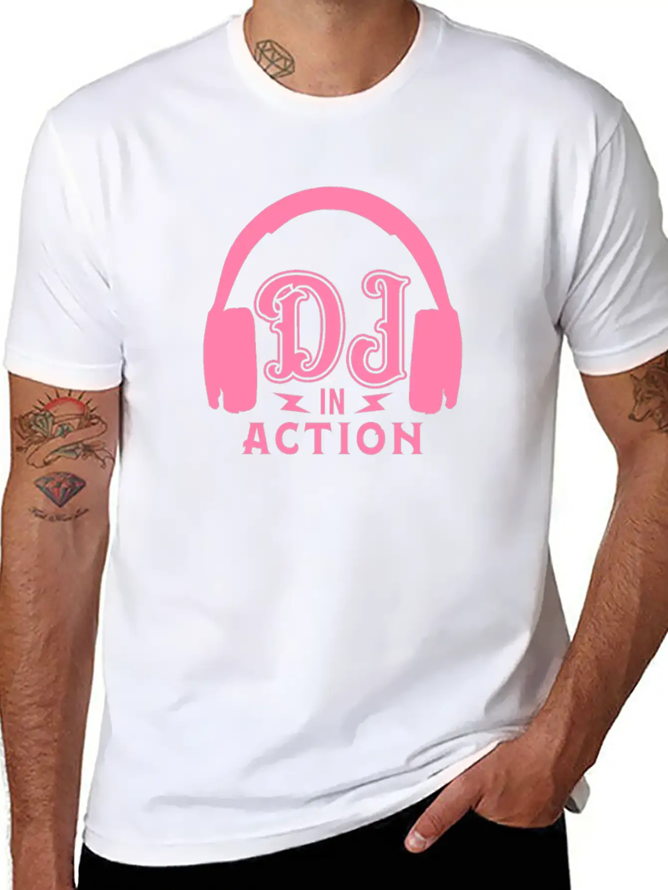DJ Unisex Casual T-Shirt ¨C Clean Design For Daily Comfort