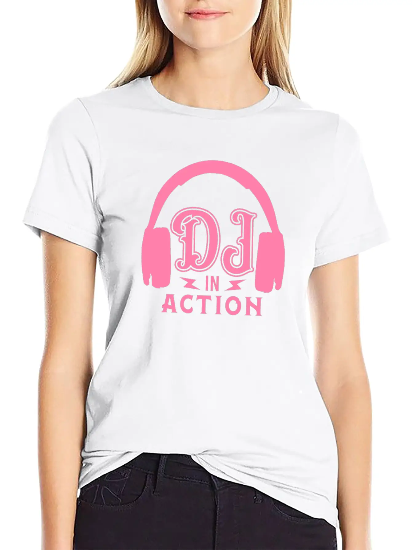 DJ Unisex Casual T-Shirt ¨C Clean Design For Daily Comfort
