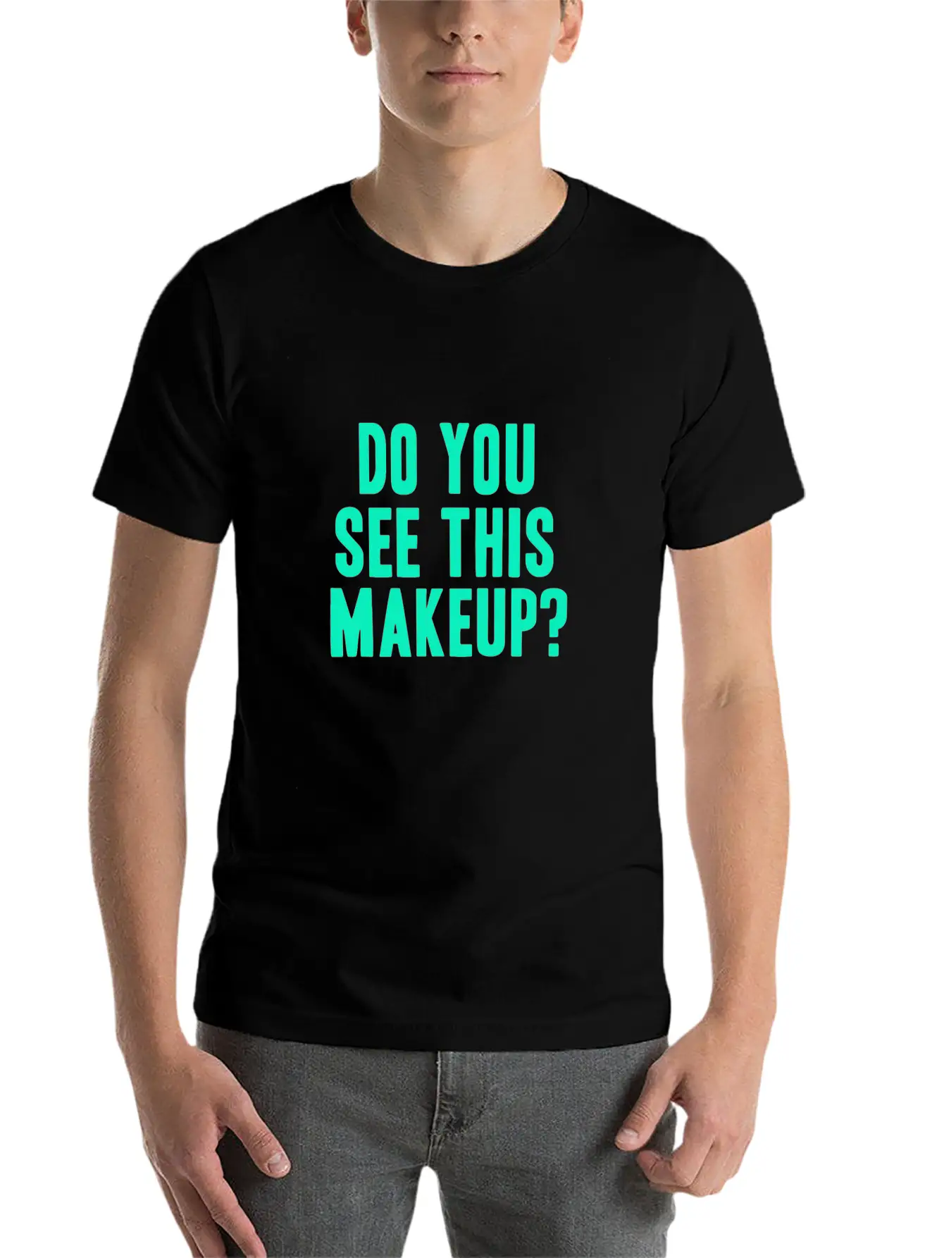 Do The Makeup Essential Cotton Tee For Daily Outfits ¨C Unisex Style