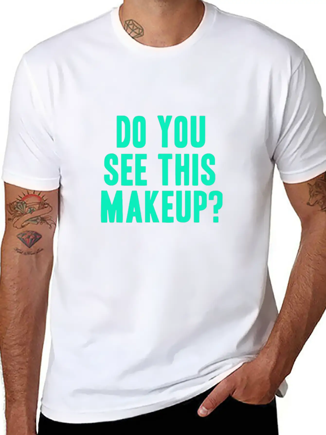 Do The Makeup Essential Cotton Tee For Daily Outfits ¨C Unisex Style