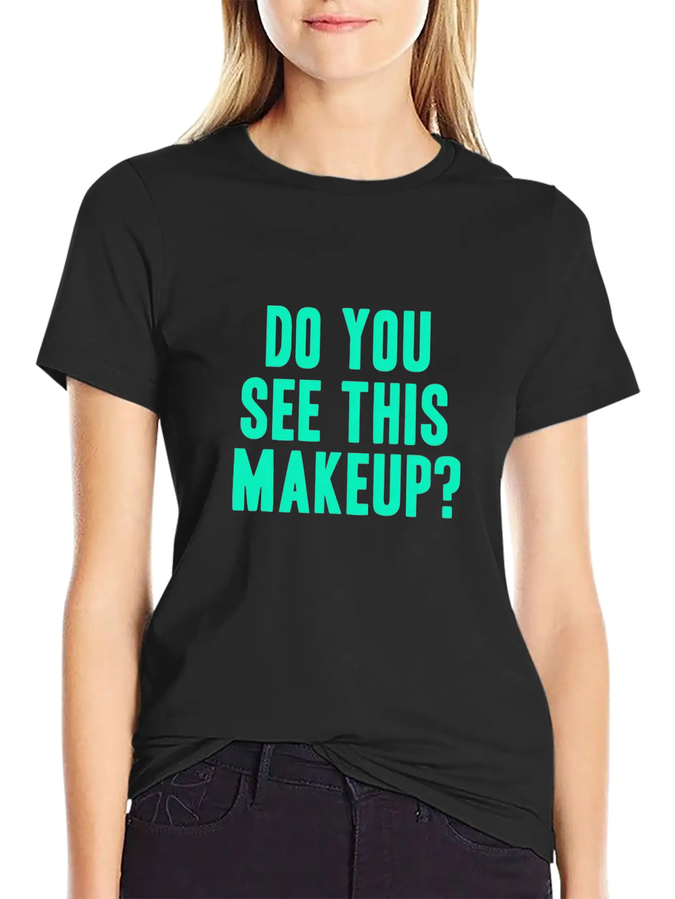 Do The Makeup Essential Cotton Tee For Daily Outfits ¨C Unisex Style