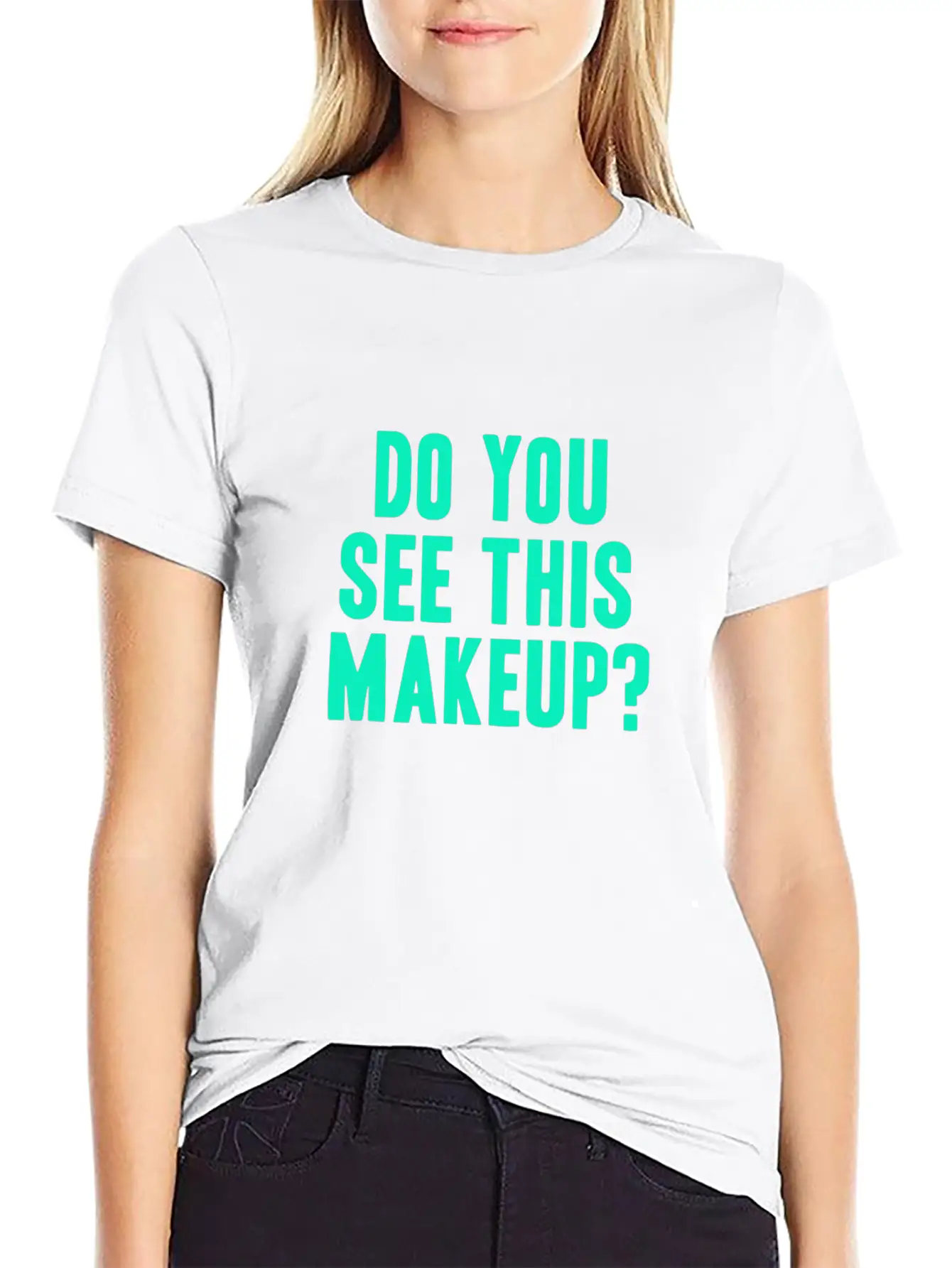 Do The Makeup Essential Cotton Tee For Daily Outfits ¨C Unisex Style