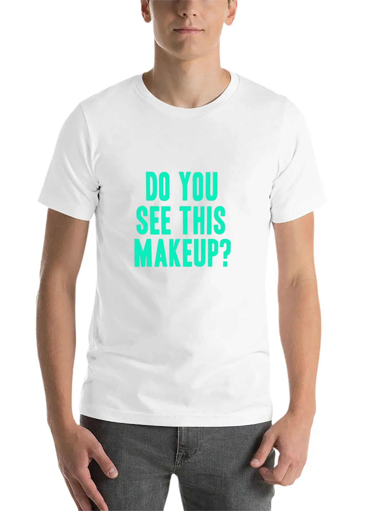 Do The Makeup Essential Cotton Tee For Daily Outfits ¨C Unisex Style