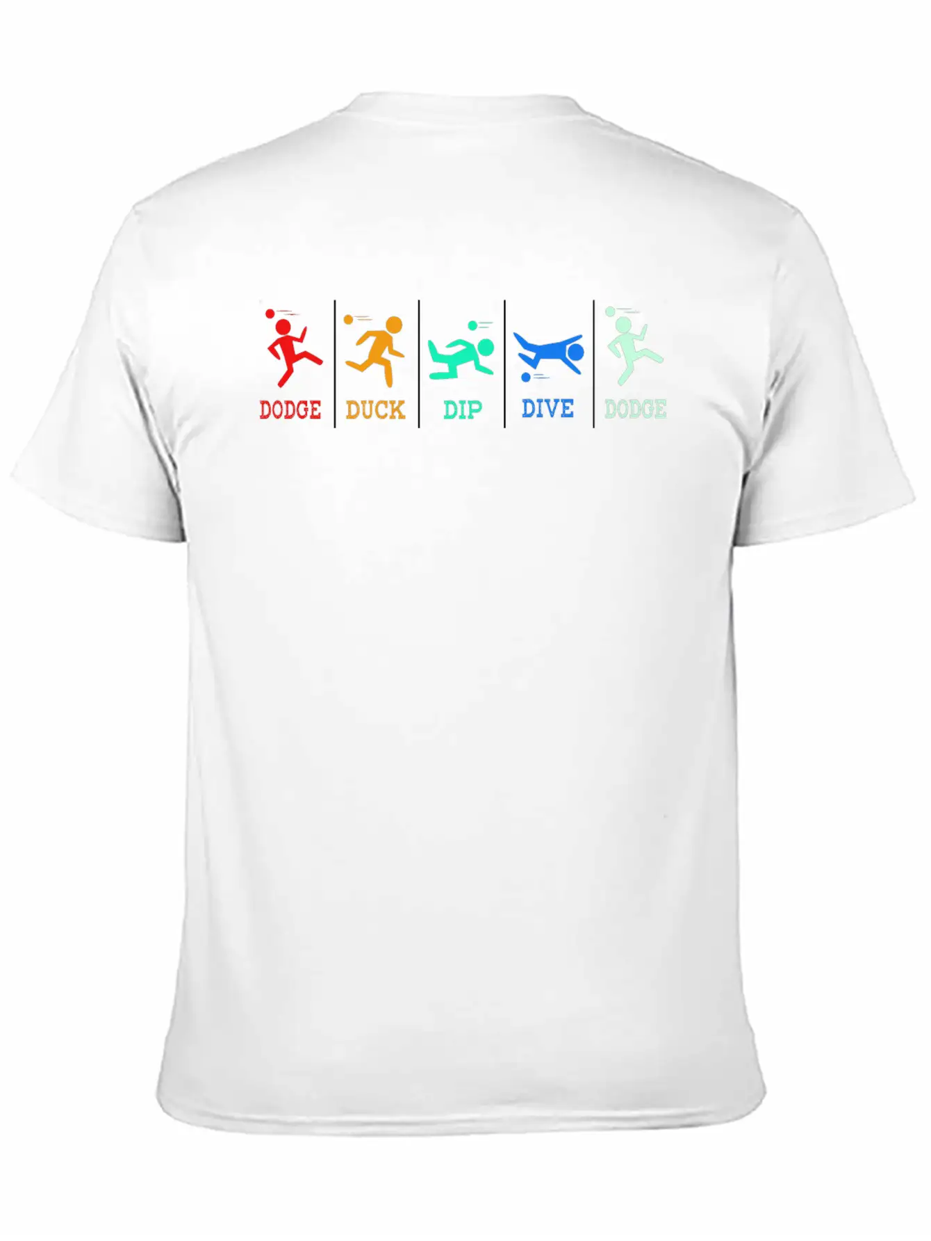 Dodgeball Dodge Duck Dip Dive Dodge Essential Cotton Tee For Daily Outfits ¨C Unisex Style