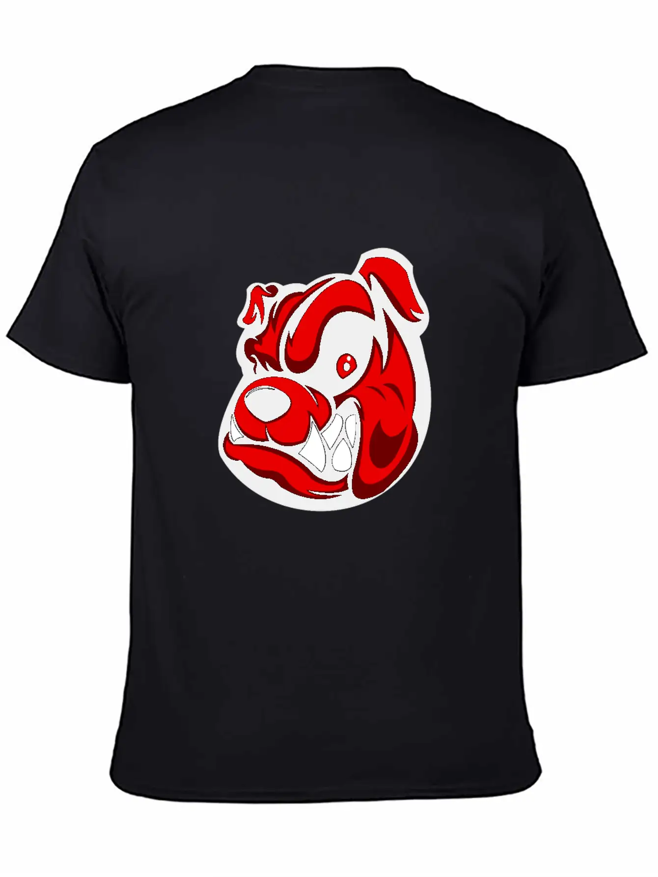 Dog Angry Basic Graphic T-Shirt ¨C Daily Comfort In Soft Cotton