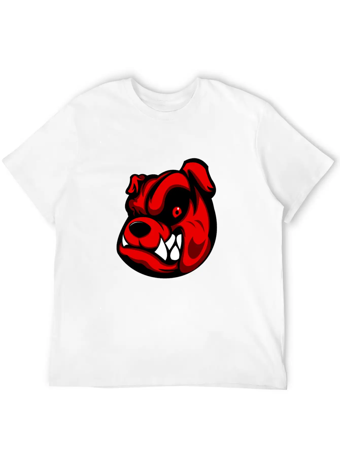 Dog Angry Basic Graphic T-Shirt ¨C Daily Comfort In Soft Cotton