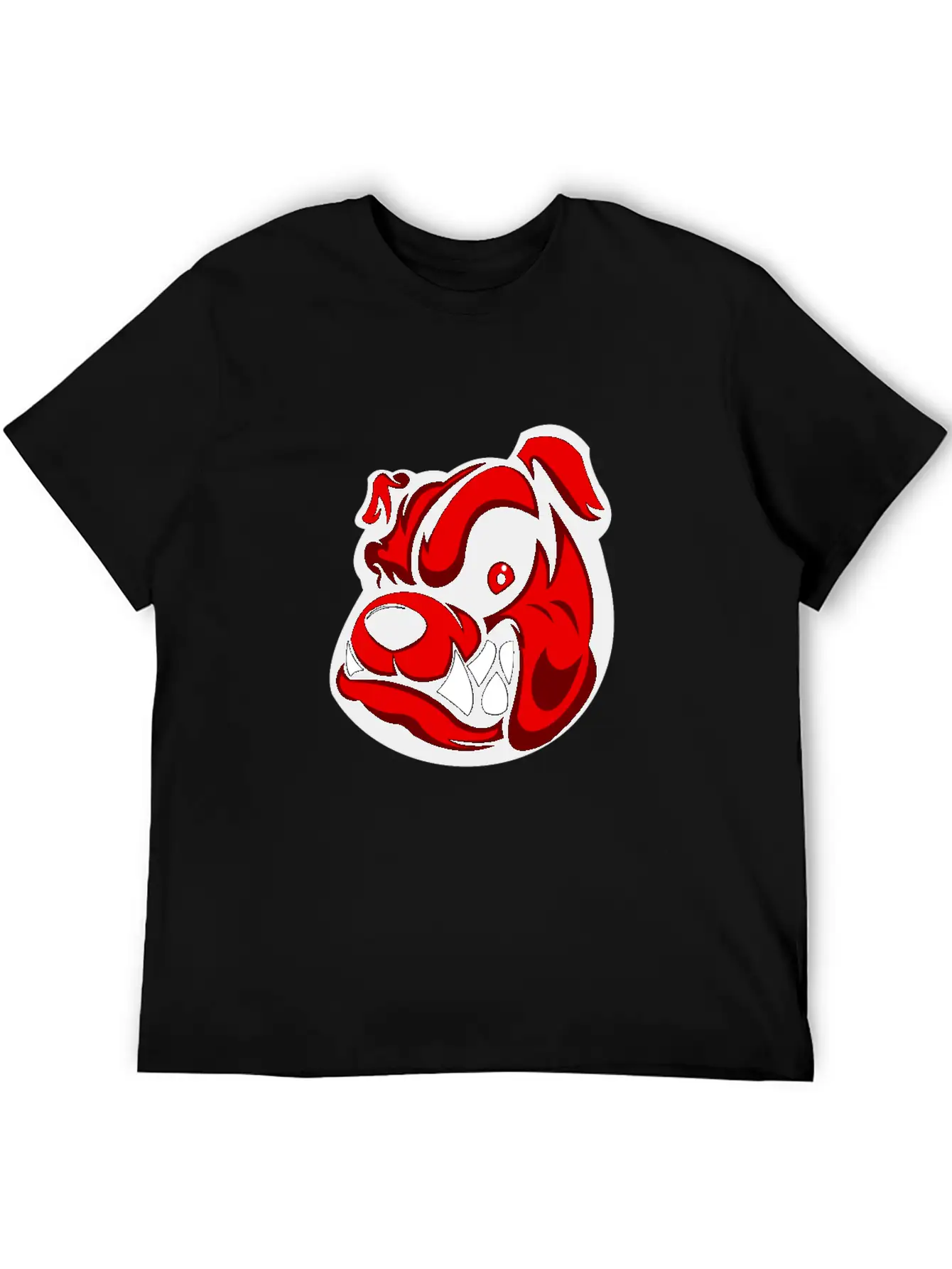 Dog Angry Basic Graphic T-Shirt ¨C Daily Comfort In Soft Cotton