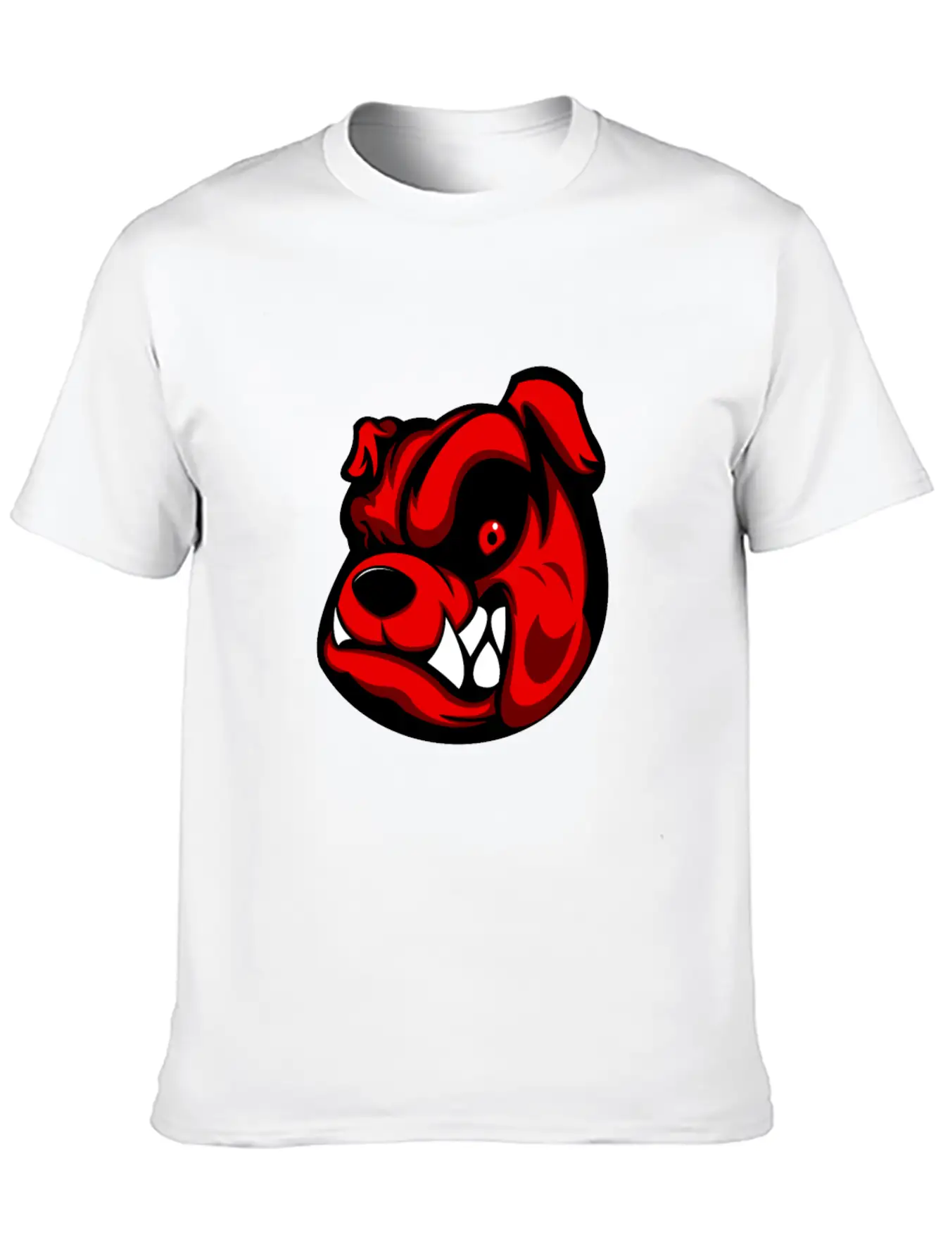 Dog Angry Basic Graphic T-Shirt ¨C Daily Comfort In Soft Cotton