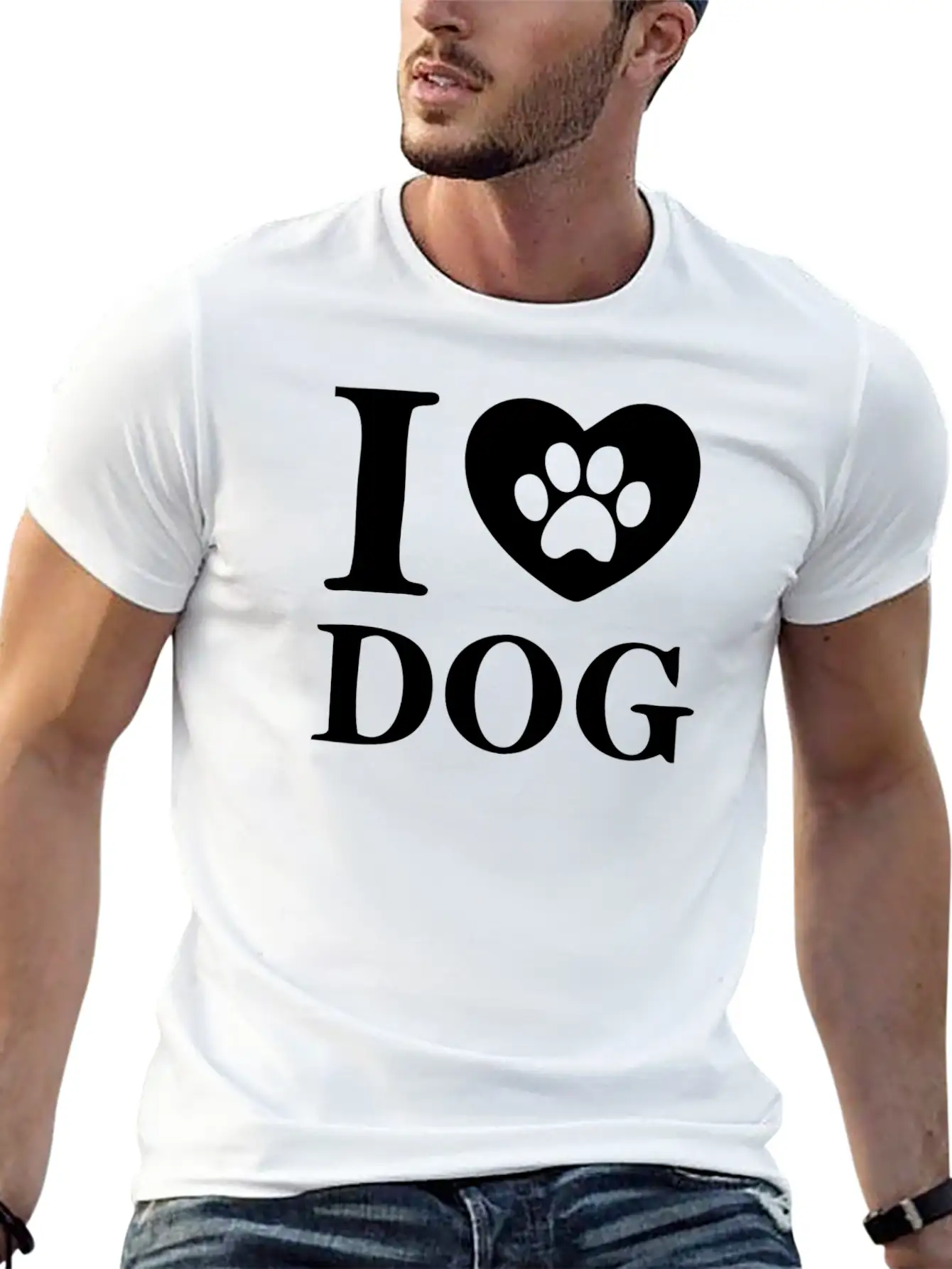 Dog Basic Graphic T-Shirt ¨C Daily Comfort In Soft Cotton