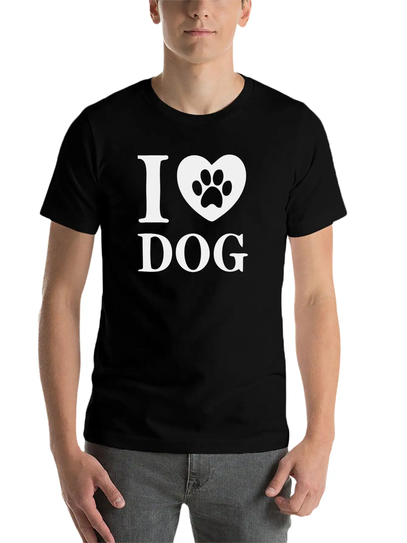 Dog Basic Graphic T-Shirt ¨C Daily Comfort In Soft Cotton