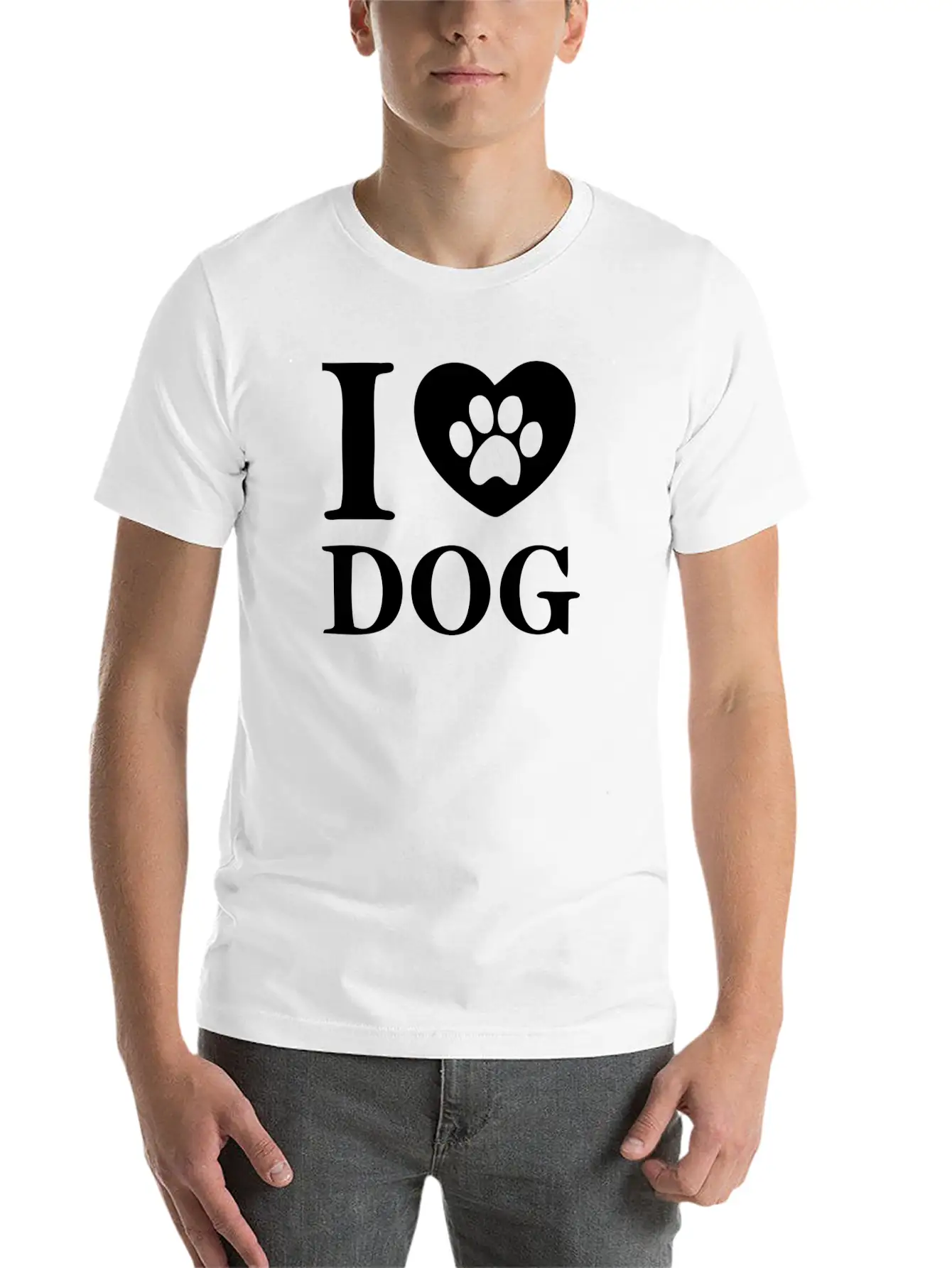 Dog Basic Graphic T-Shirt ¨C Daily Comfort In Soft Cotton