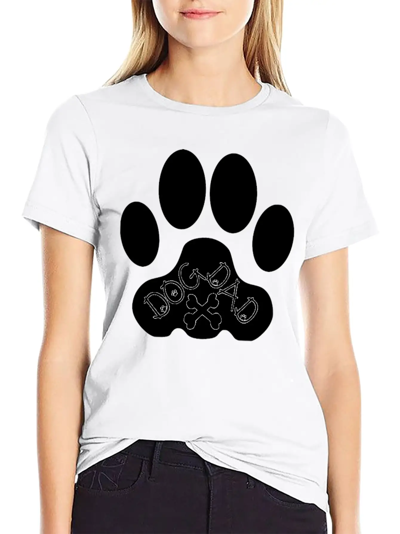 Dog Dad Essential Cotton Tee For Daily Outfits ¨C Unisex Style