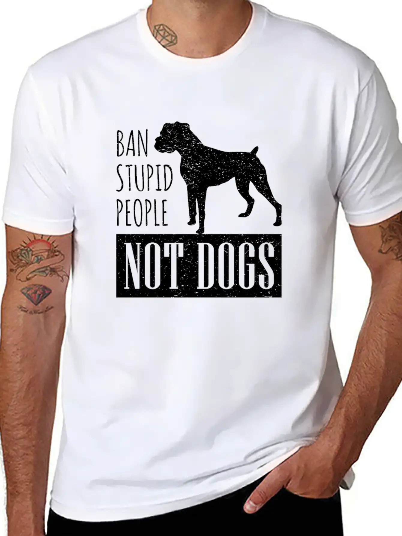 Dog Essential Cotton Tee For Daily Outfits ¨C Unisex Style