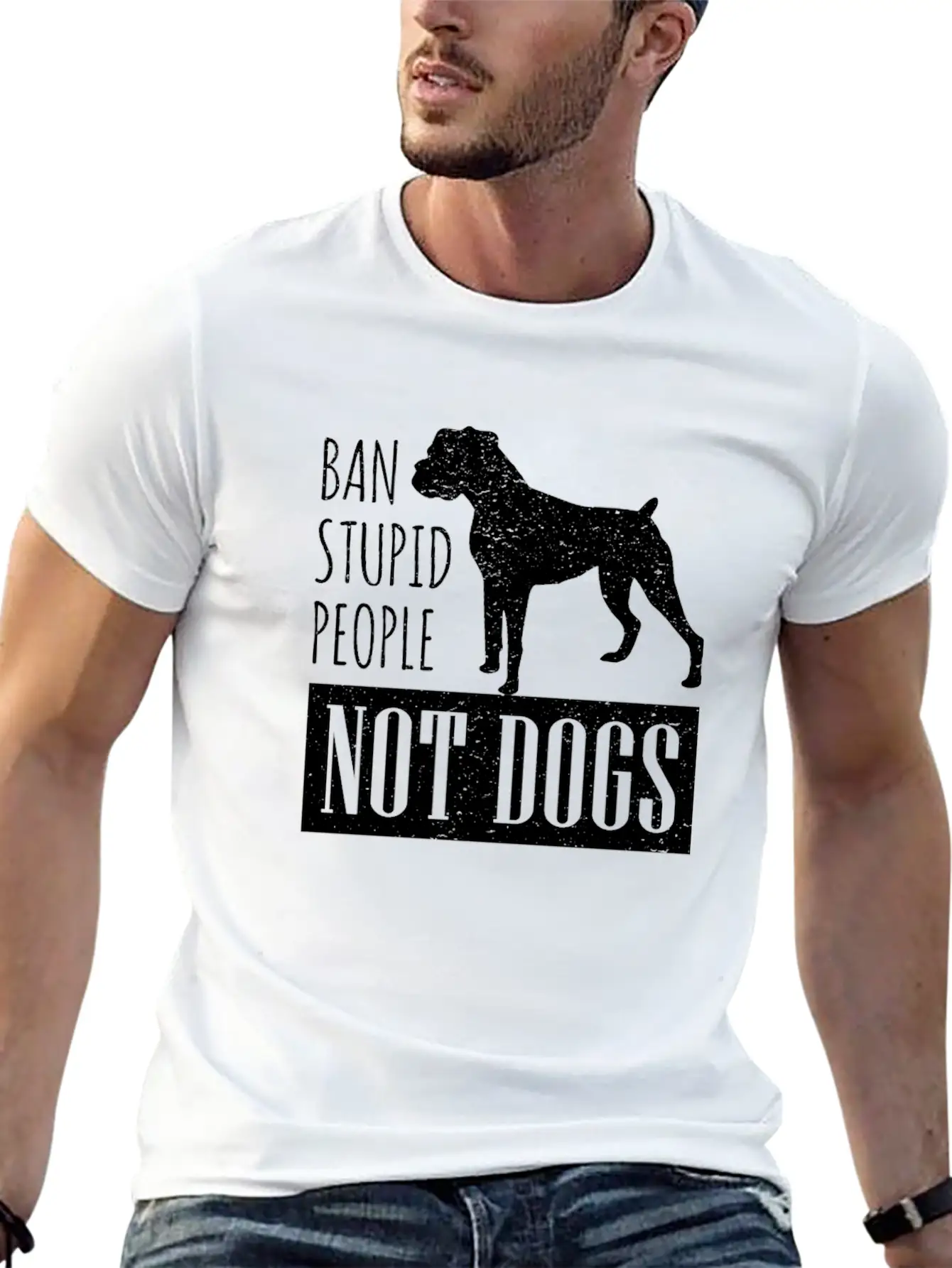 Dog Essential Cotton Tee For Daily Outfits ¨C Unisex Style
