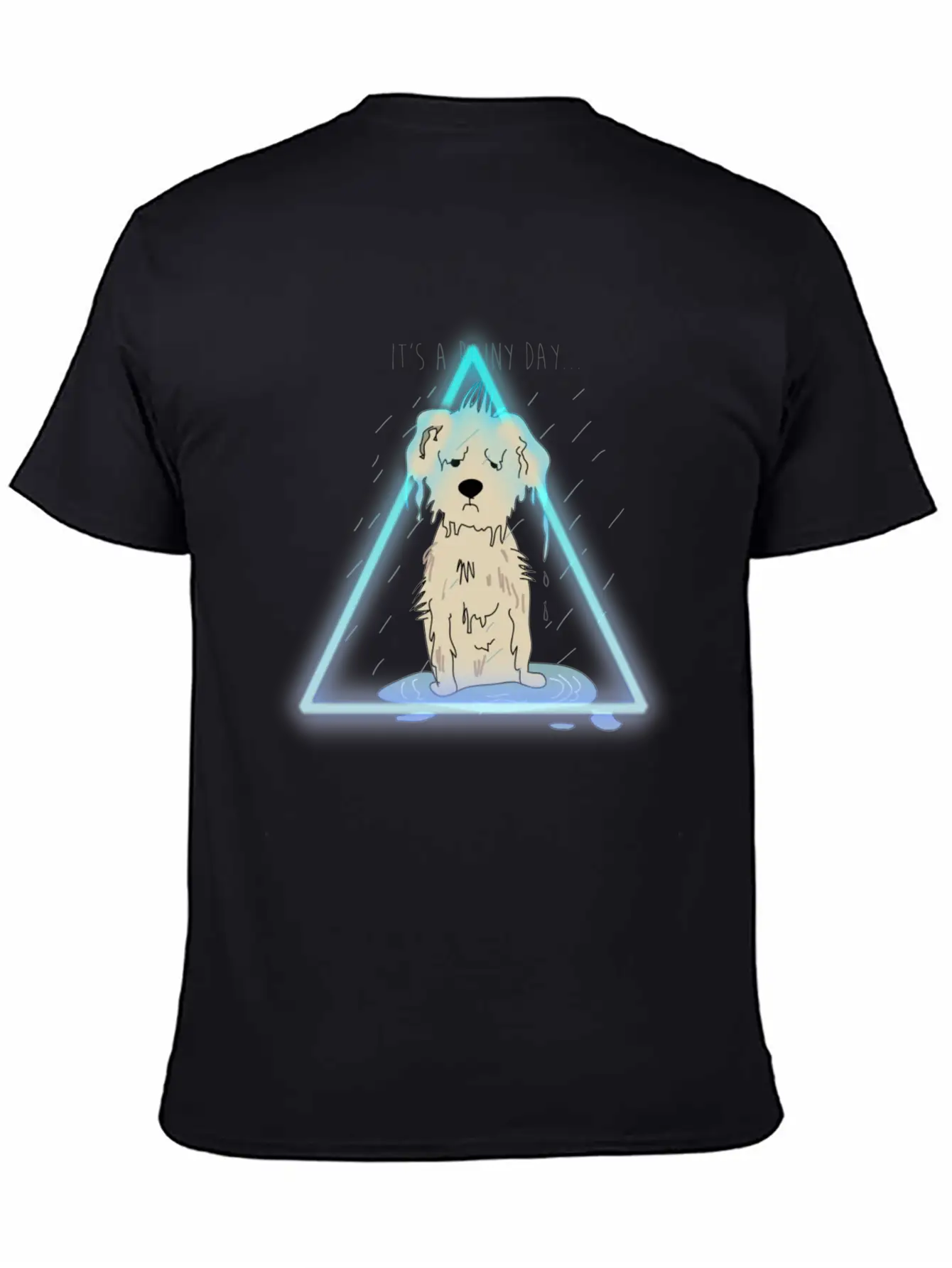 Dog In The Rain Essential Cotton Tee For Daily Outfits ¨C Unisex Style