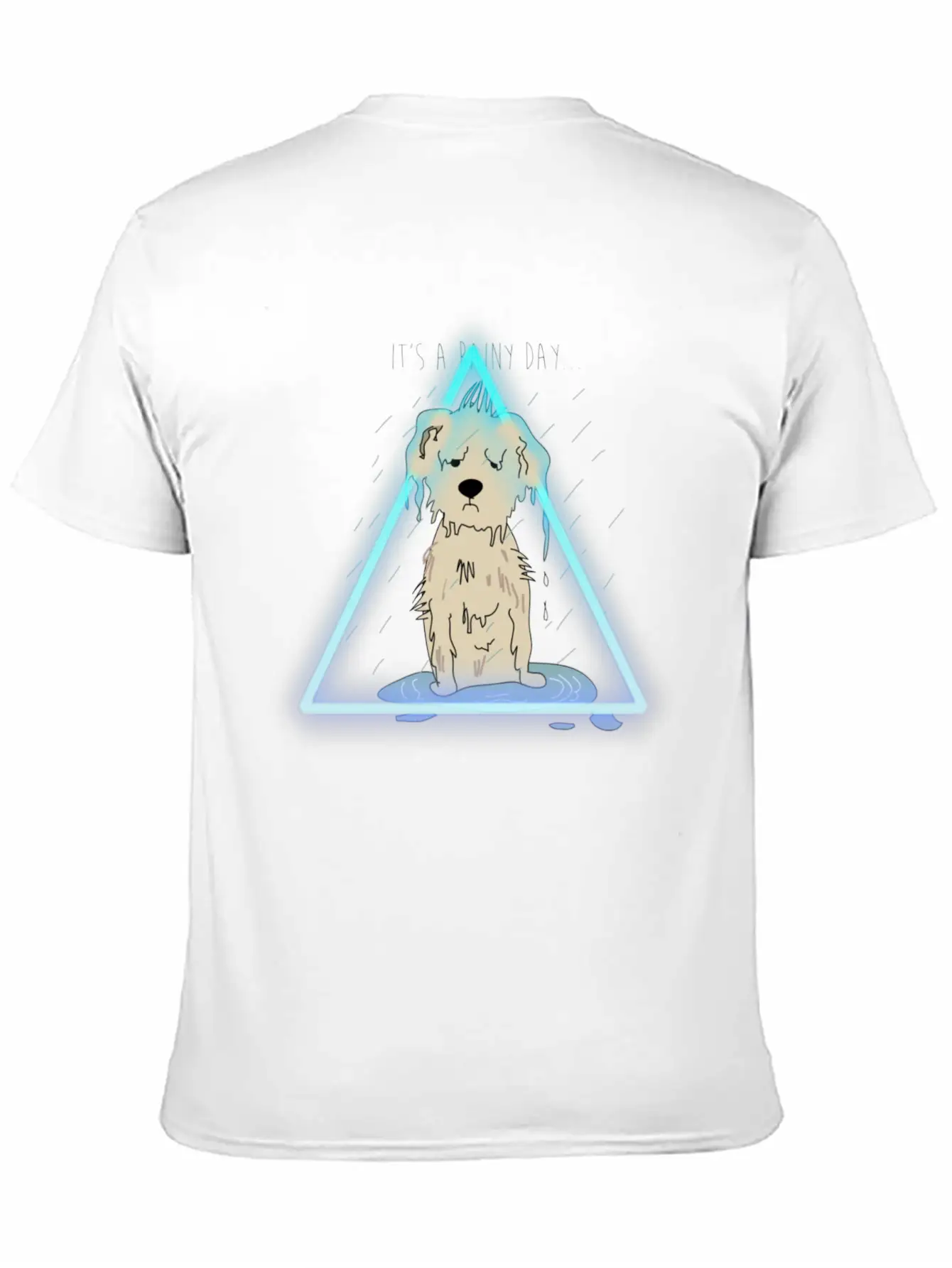 Dog In The Rain Essential Cotton Tee For Daily Outfits ¨C Unisex Style