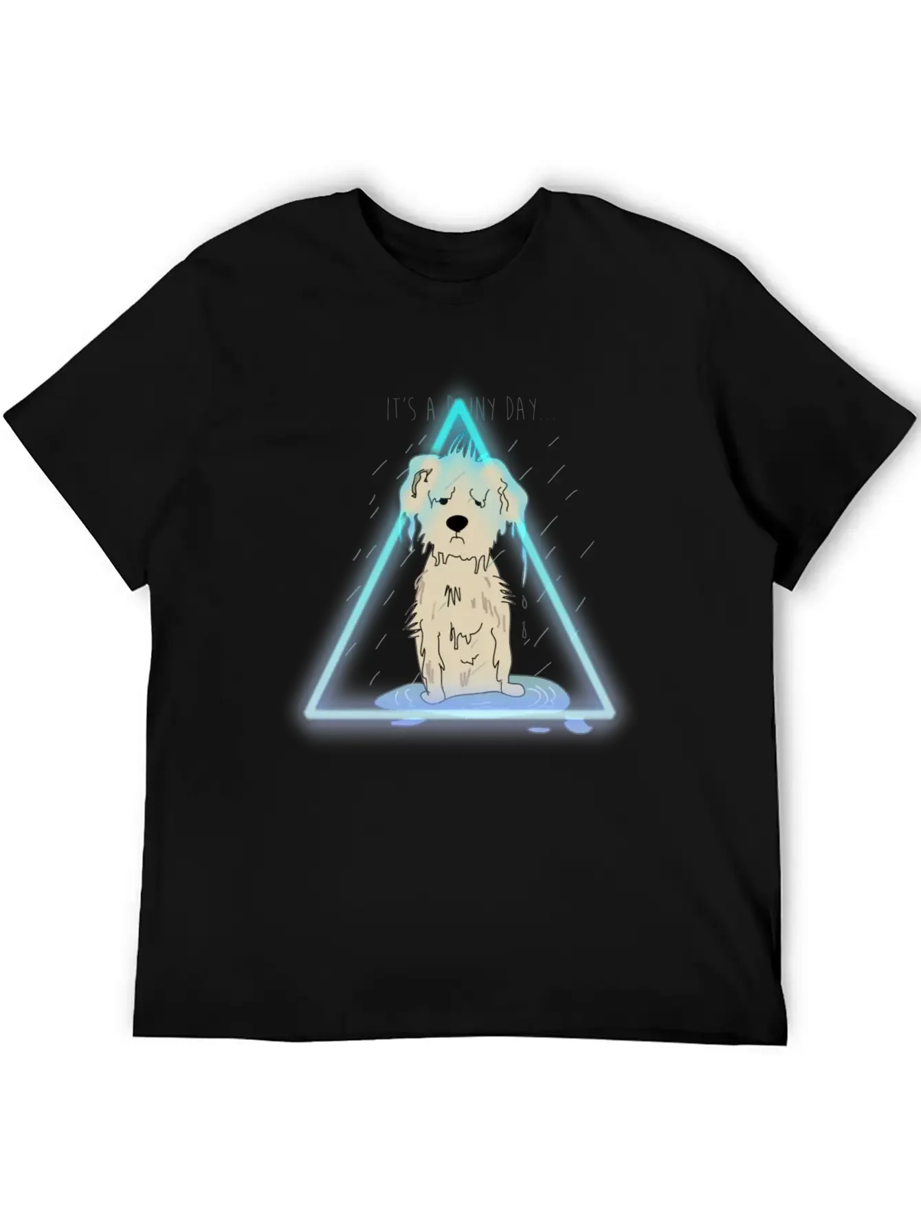 Dog In The Rain Essential Cotton Tee For Daily Outfits ¨C Unisex Style