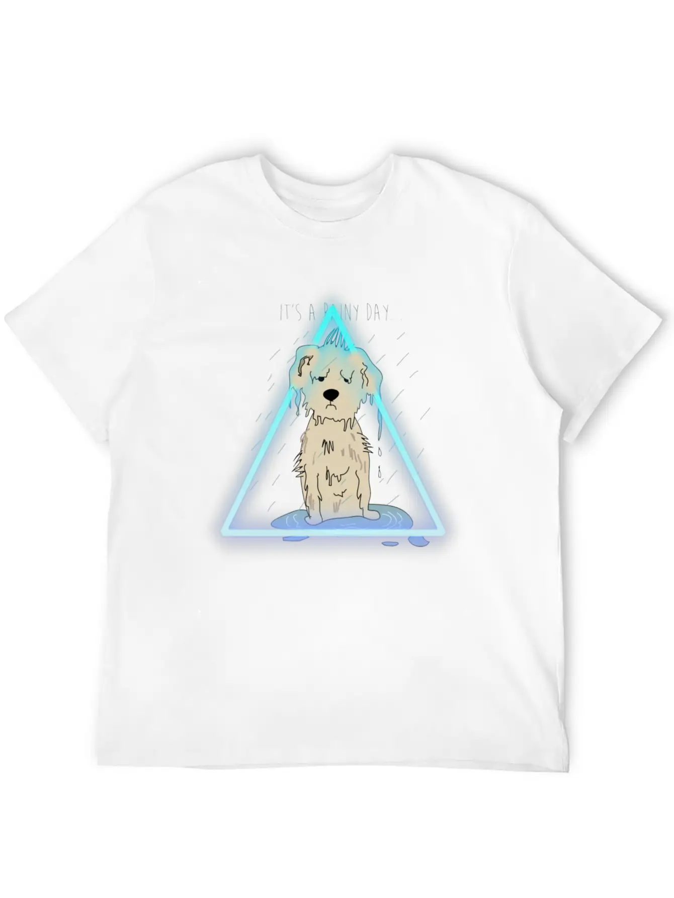 Dog In The Rain Essential Cotton Tee For Daily Outfits ¨C Unisex Style
