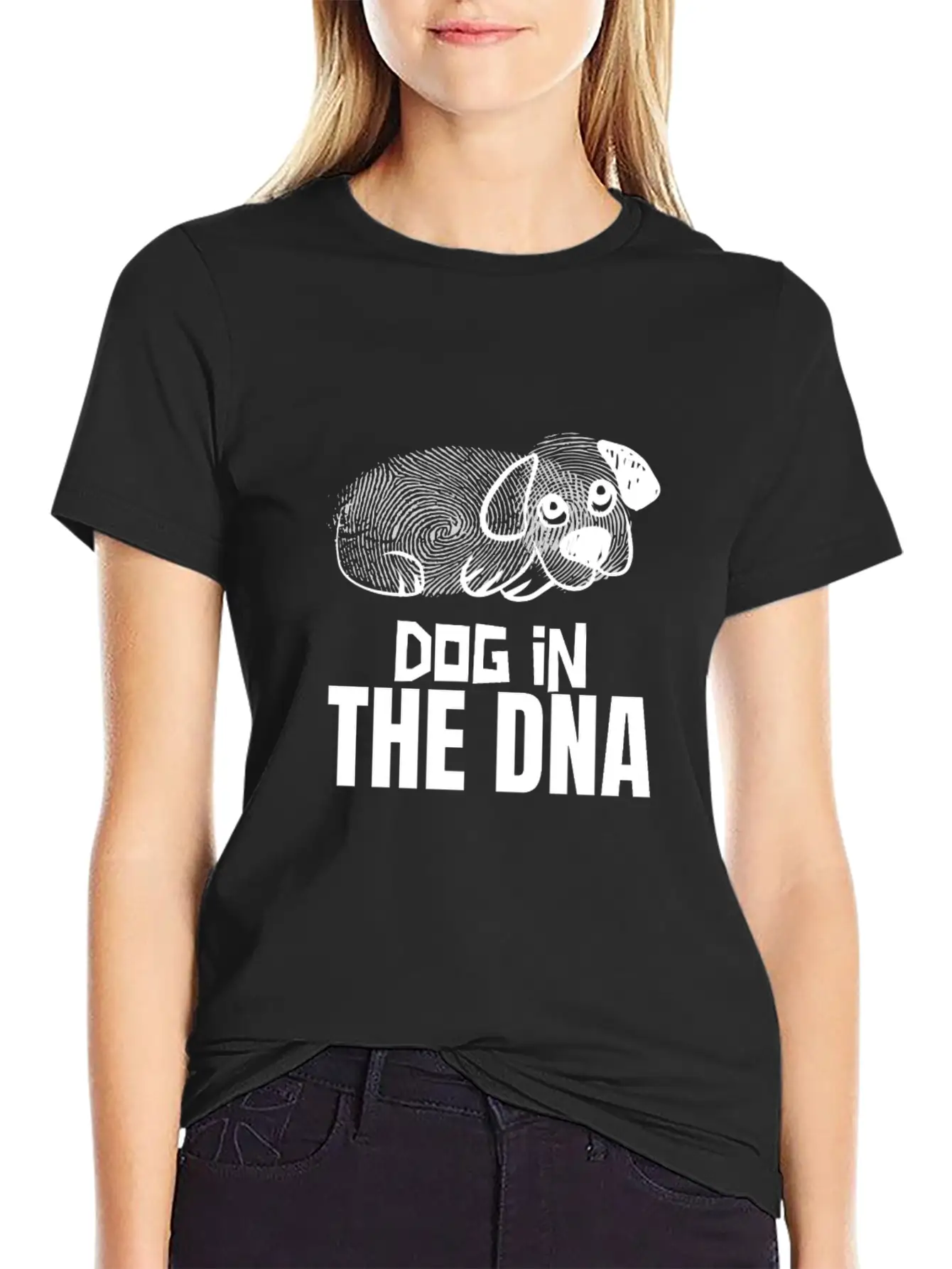 Dog Love Dog Lover Dogs Gift Basic Graphic T-Shirt ¨C Daily Comfort In Soft Cotton