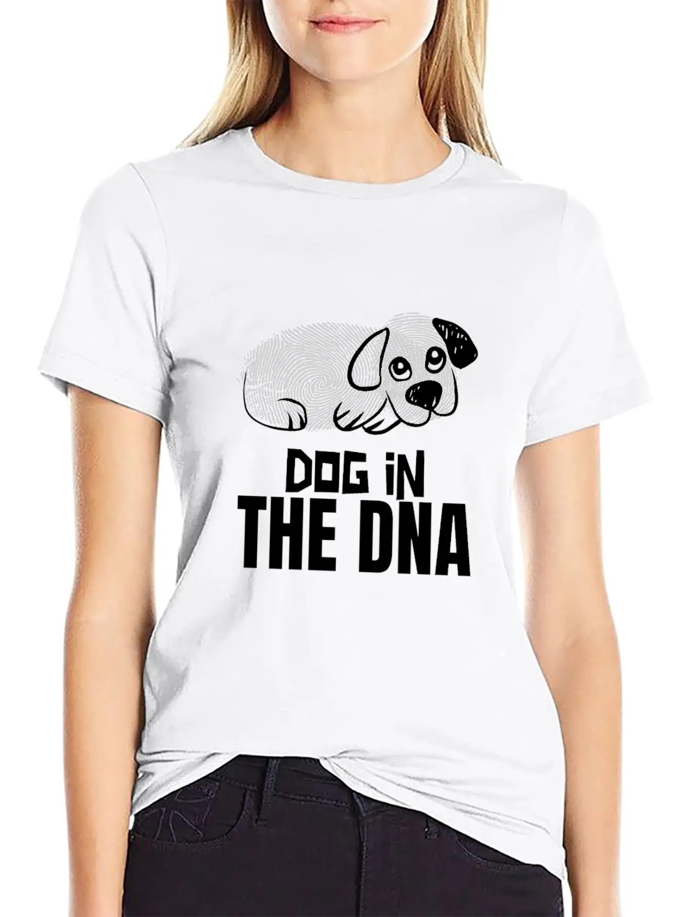 Dog Love Dog Lover Dogs Gift Basic Graphic T-Shirt ¨C Daily Comfort In Soft Cotton