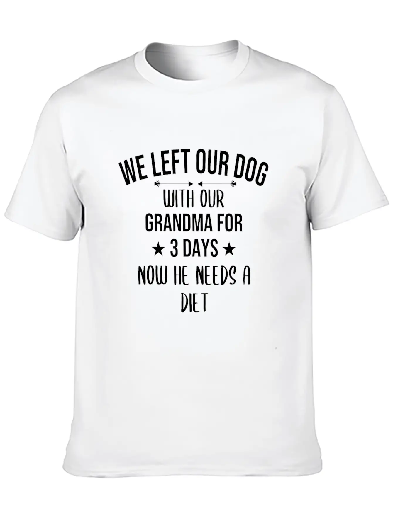 Dog Owner Dogs Granny Dog Lover Grandma Diet Gift Basic Graphic T-Shirt ¨C Daily Comfort In Soft Cotton