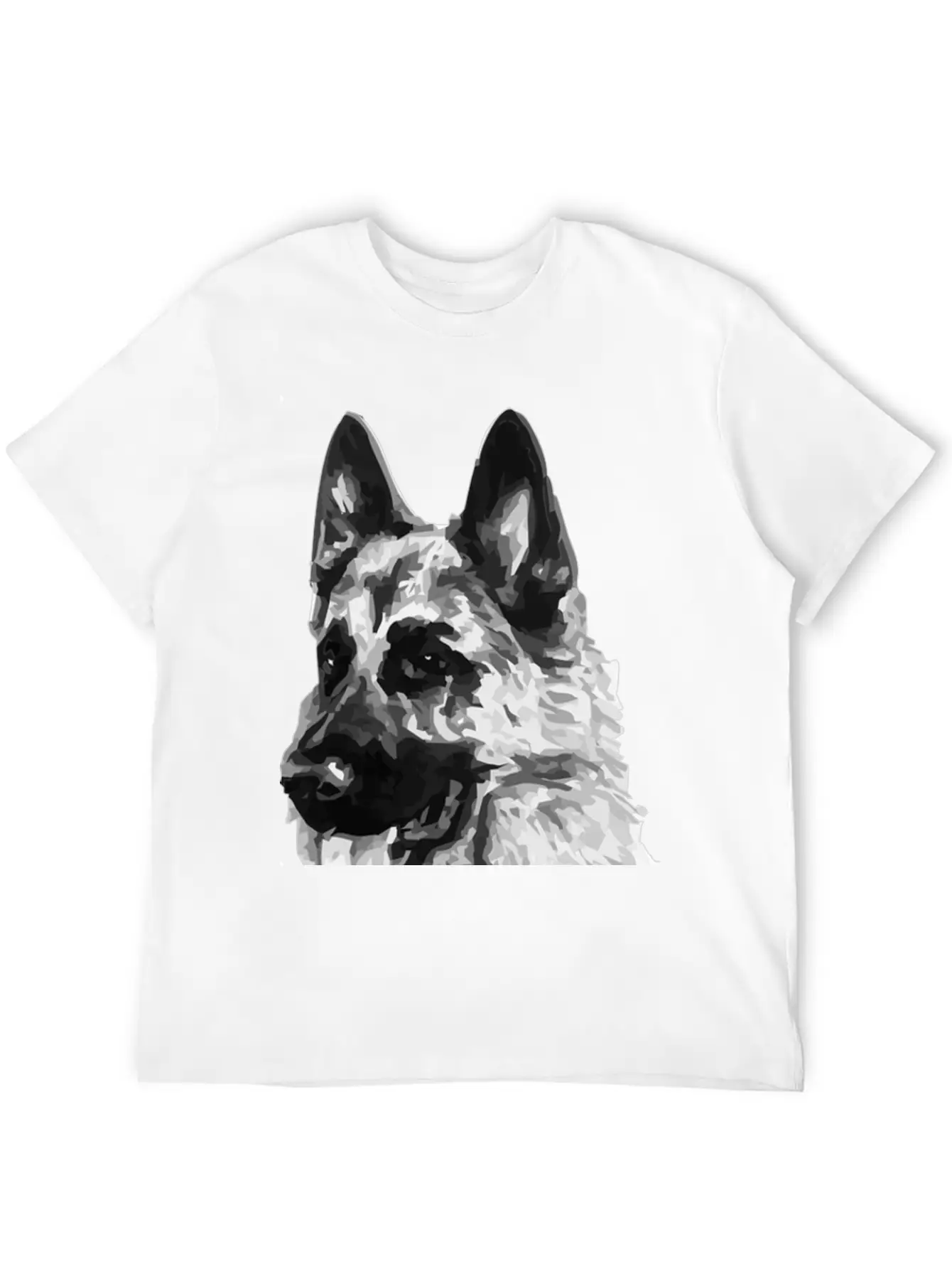 Dog Protection Unisex Casual T-Shirt ¨C Clean Design For Daily Comfort