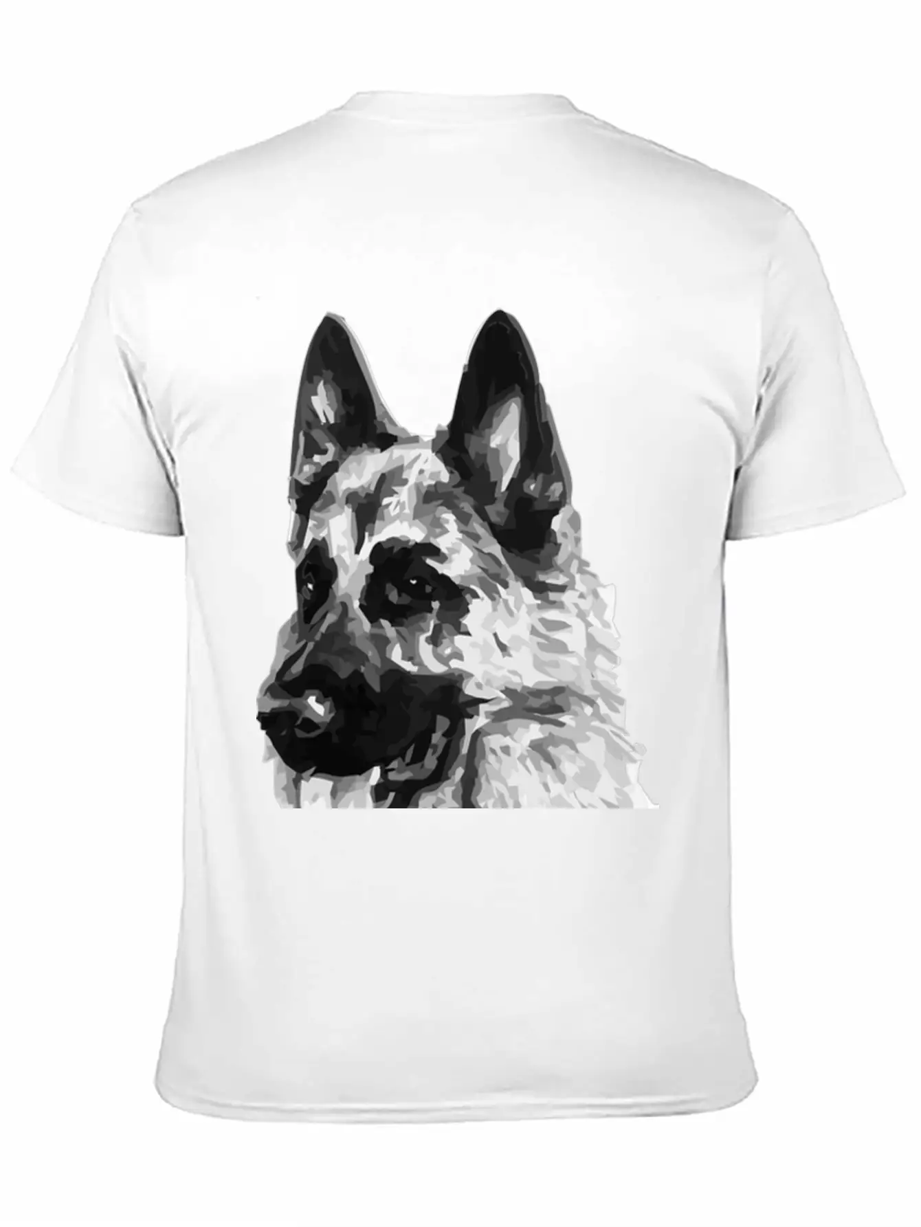 Dog Protection Unisex Casual T-Shirt ¨C Clean Design For Daily Comfort