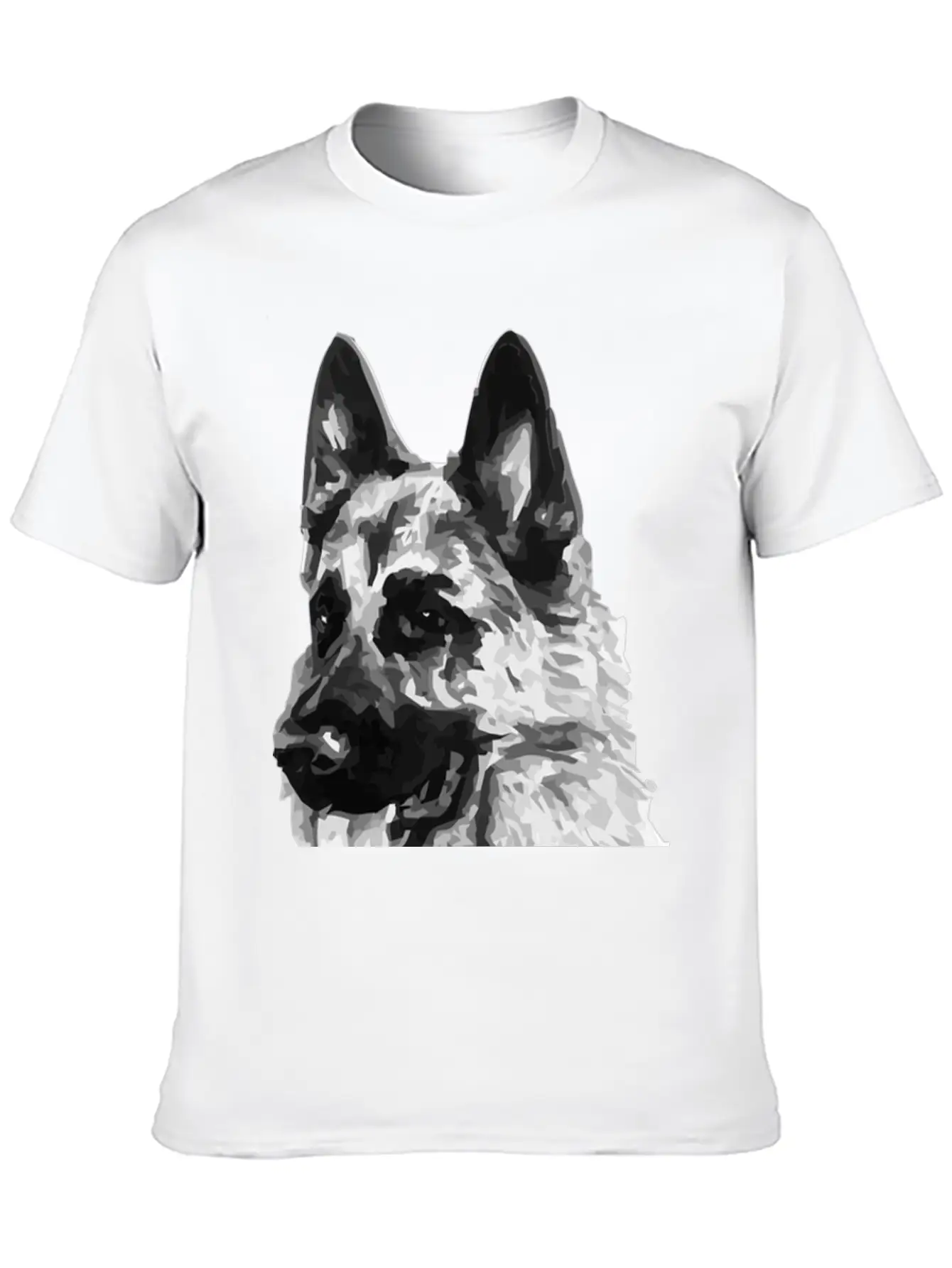 Dog Protection Unisex Casual T-Shirt ¨C Clean Design For Daily Comfort