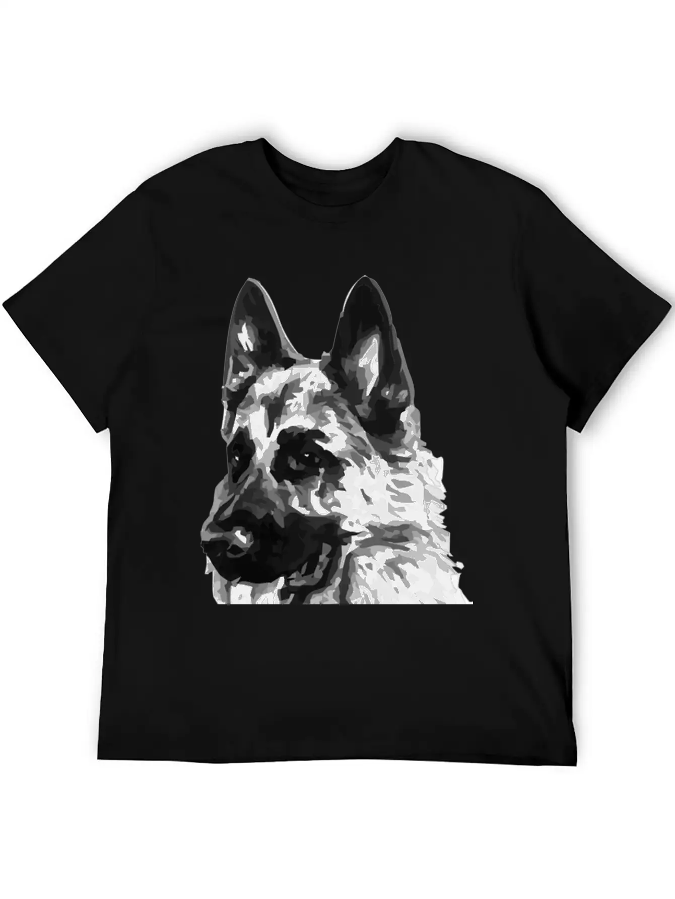 Dog Protection Unisex Casual T-Shirt ¨C Clean Design For Daily Comfort