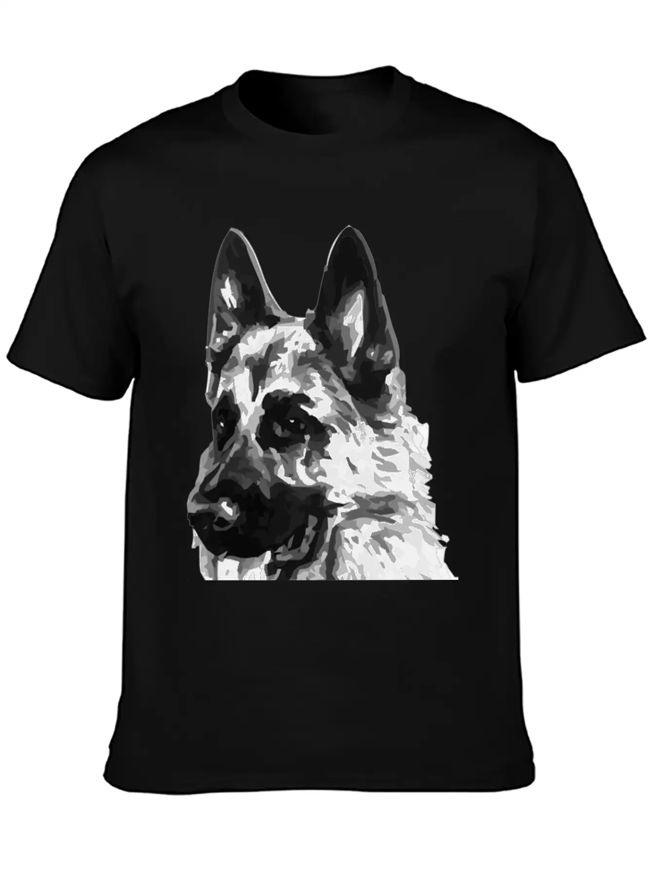 Dog Protection Unisex Casual T-Shirt ¨C Clean Design For Daily Comfort