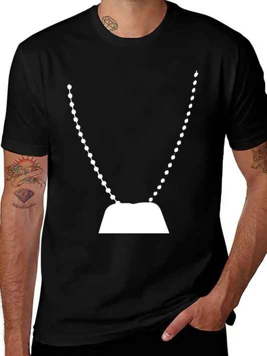 Dog Tags Basic Graphic T-Shirt ¨C Daily Comfort In Soft Cotton