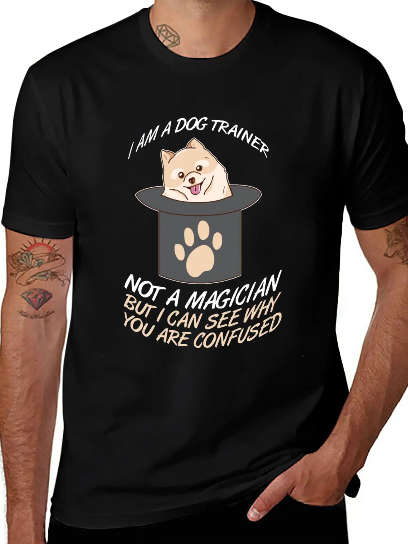 Dog Trainer Essential Cotton Tee For Daily Outfits ¨C Unisex Style