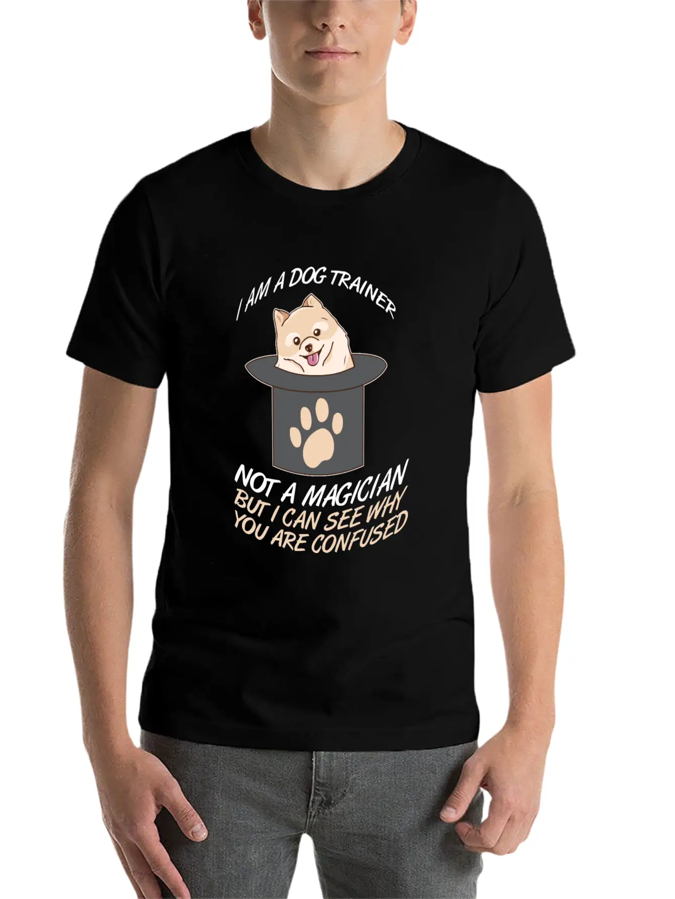 Dog Trainer Essential Cotton Tee For Daily Outfits ¨C Unisex Style