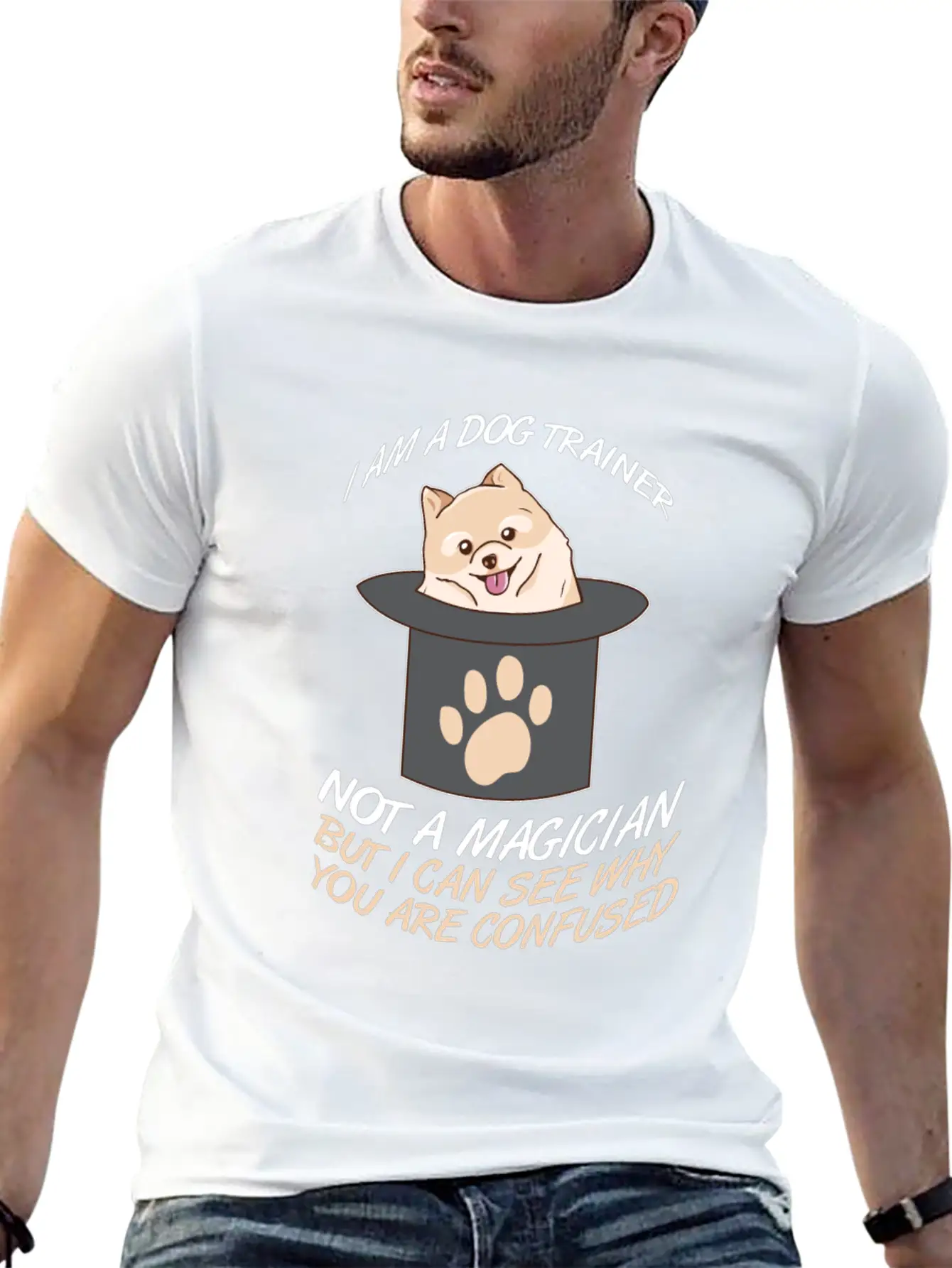 Dog Trainer Essential Cotton Tee For Daily Outfits ¨C Unisex Style