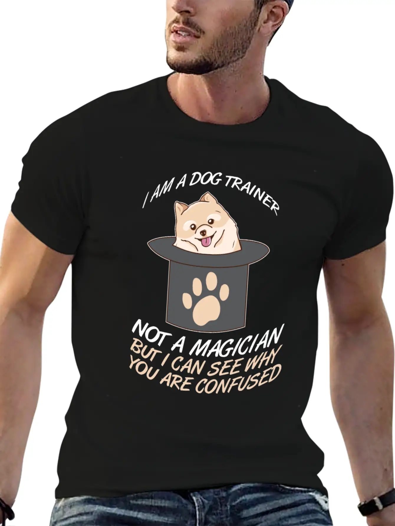 Dog Trainer Essential Cotton Tee For Daily Outfits ¨C Unisex Style