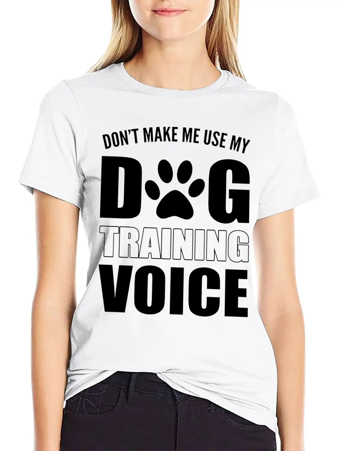 Dog Training Voice Animal Trainer Gift Unisex Casual T-Shirt ¨C Clean Design For Daily Comfort