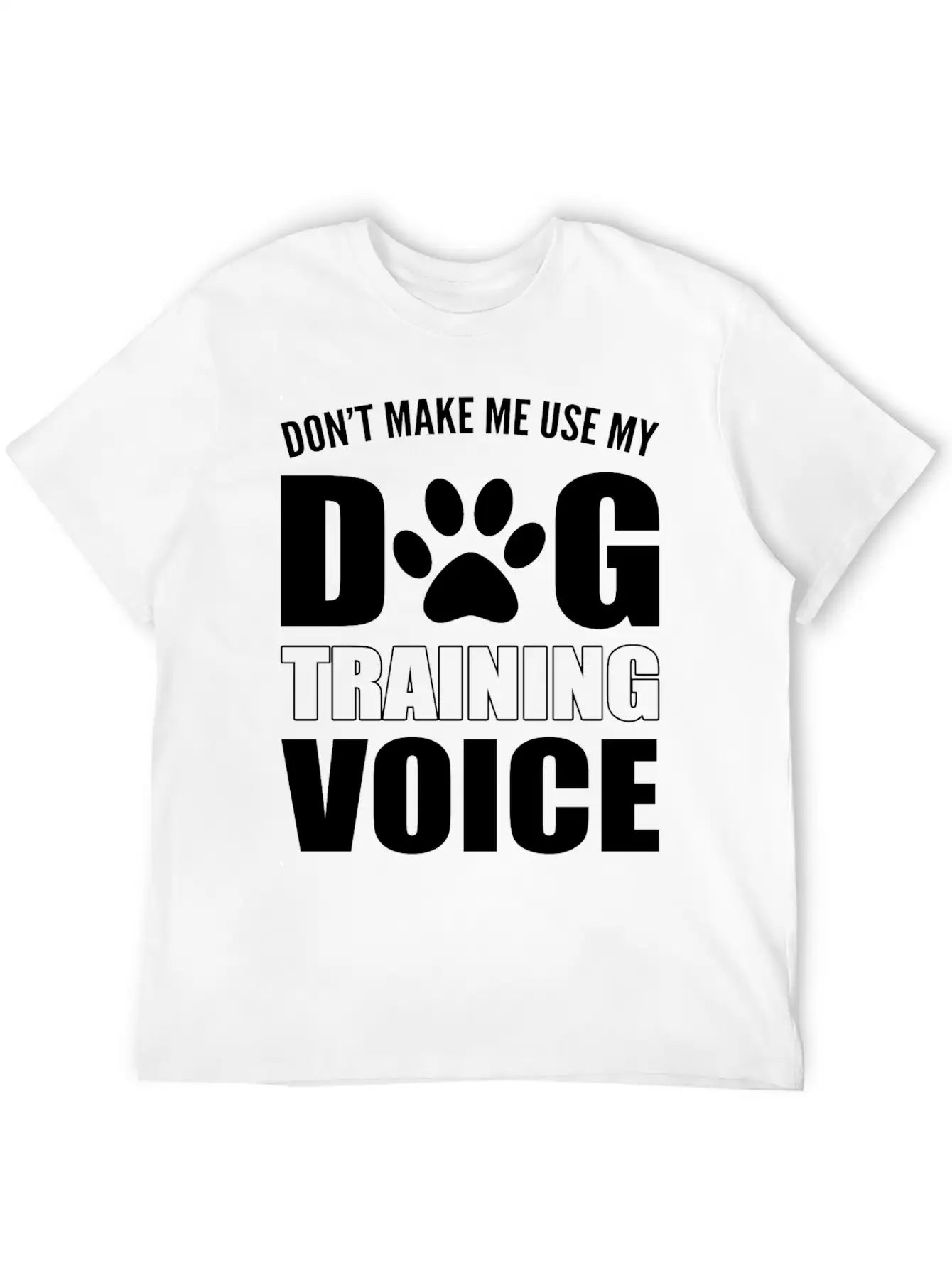 Dog Training Voice Animal Trainer Gift Unisex Casual T-Shirt ¨C Clean Design For Daily Comfort
