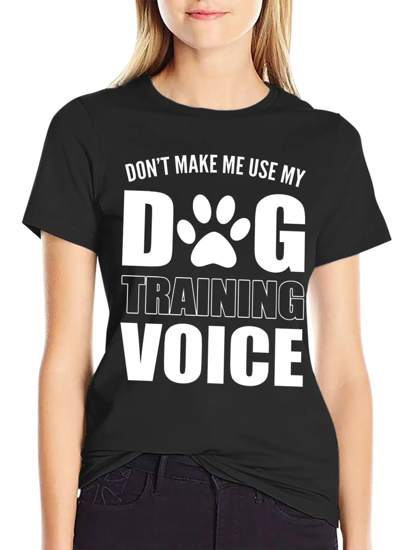 Dog Training Voice Animal Trainer Gift Unisex Casual T-Shirt ¨C Clean Design For Daily Comfort