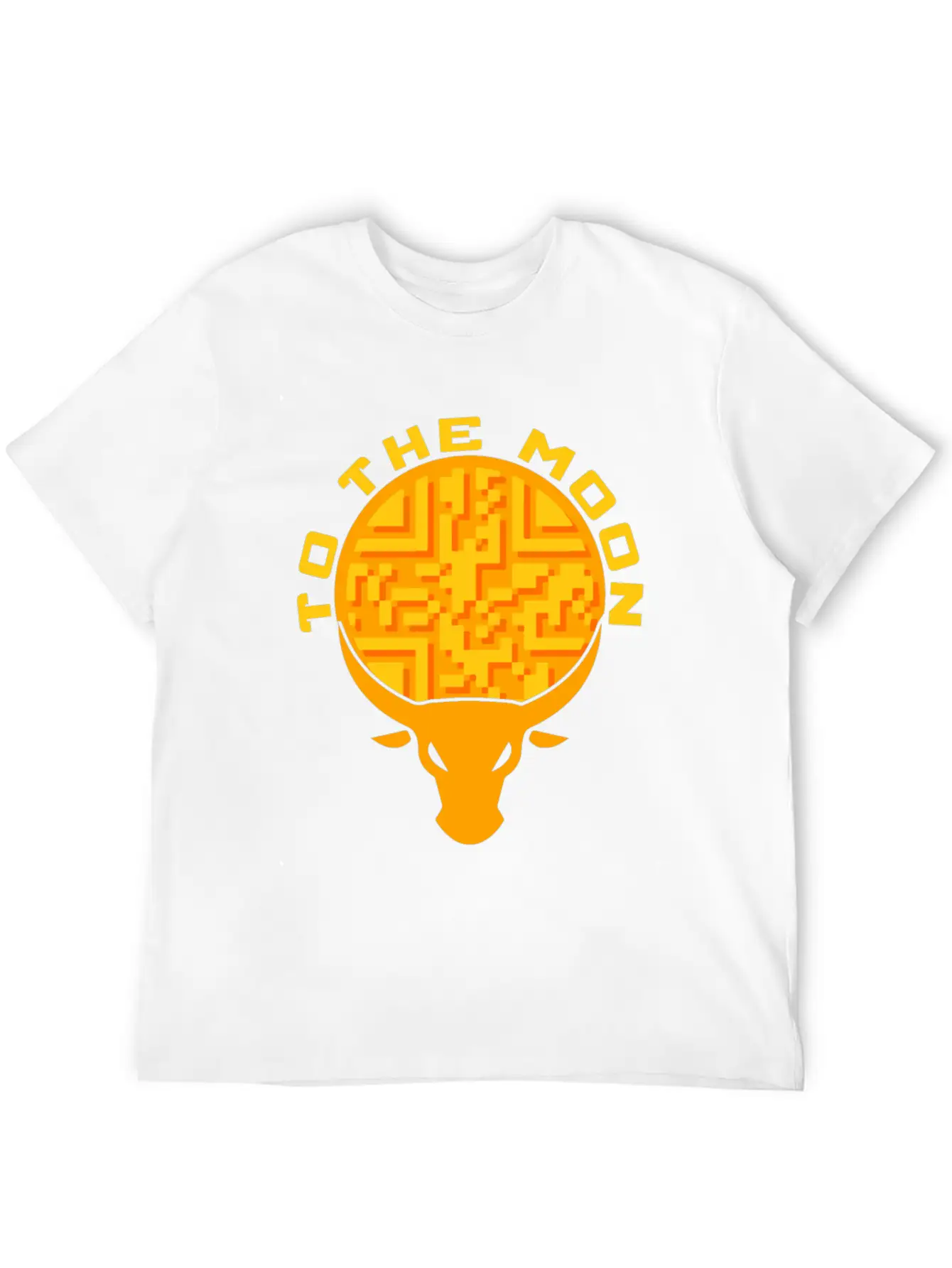 Dogecoin To The Moon Digital Hodl FUN Gift Idea Unisex Casual T-Shirt ¨C Clean Design For Daily Comfort