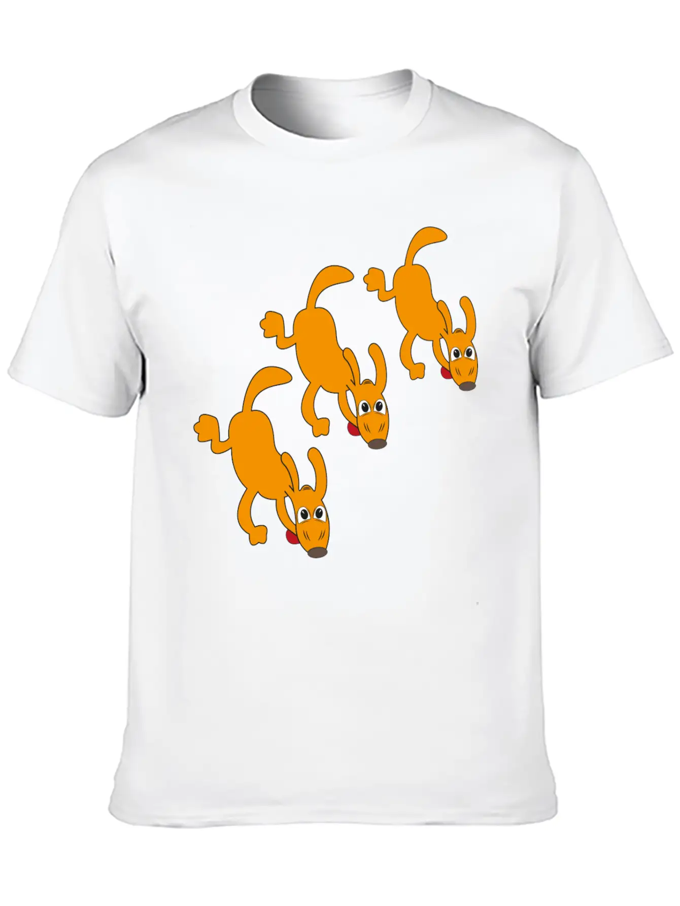 Dogs Basic Graphic T-Shirt ¨C Daily Comfort In Soft Cotton