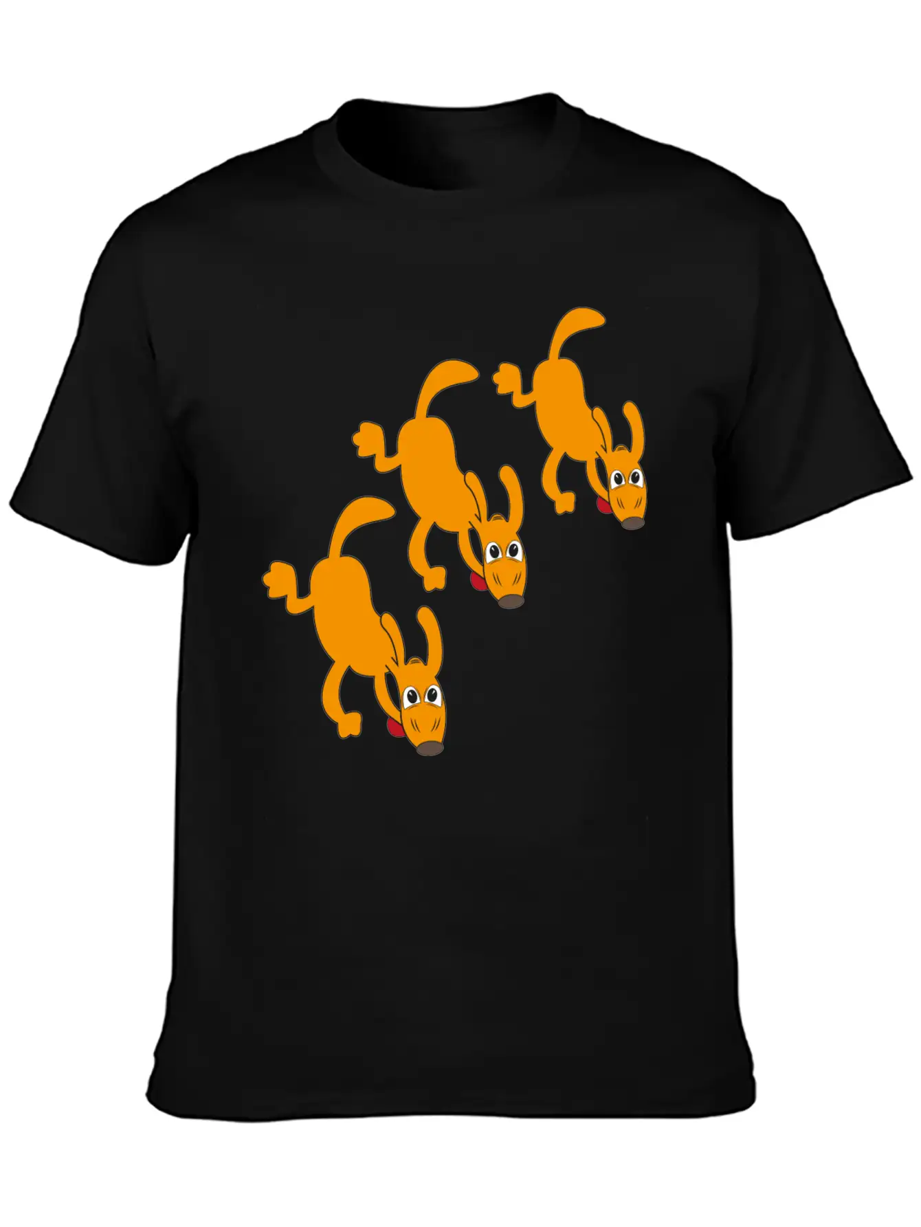 Dogs Basic Graphic T-Shirt ¨C Daily Comfort In Soft Cotton