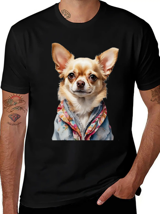 Dog's Unique Coat Basic Graphic T-Shirt ¨C Daily Comfort In Soft Cotton