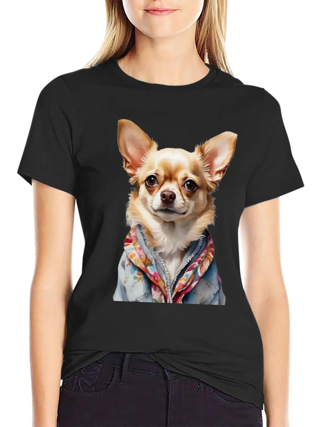 Dog's Unique Coat Basic Graphic T-Shirt ¨C Daily Comfort In Soft Cotton