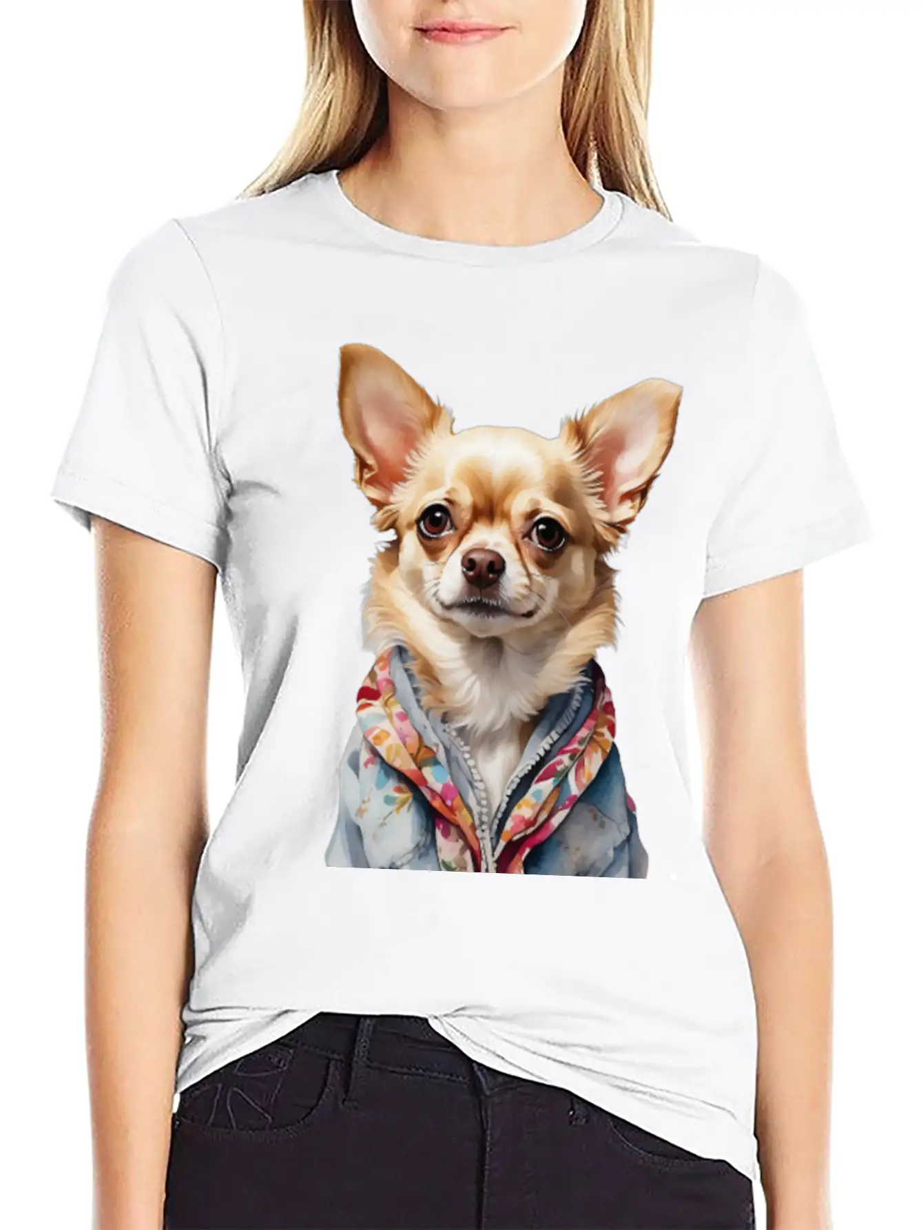 Dog's Unique Coat Basic Graphic T-Shirt ¨C Daily Comfort In Soft Cotton