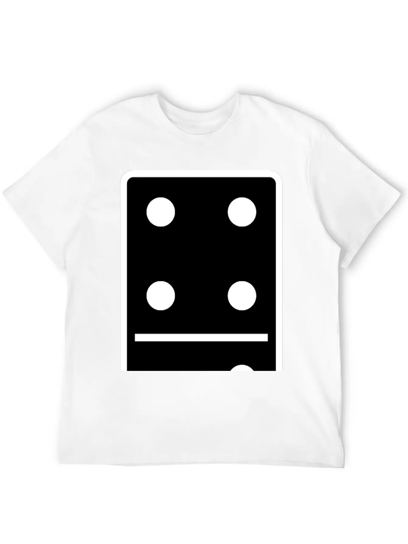 DOMINO STONE 4:3 - VARIABLE COLOR - VECTOR DESIGN! Soft Cotton Short Sleeve Tee ¨C Unisex Wardrobe Staple