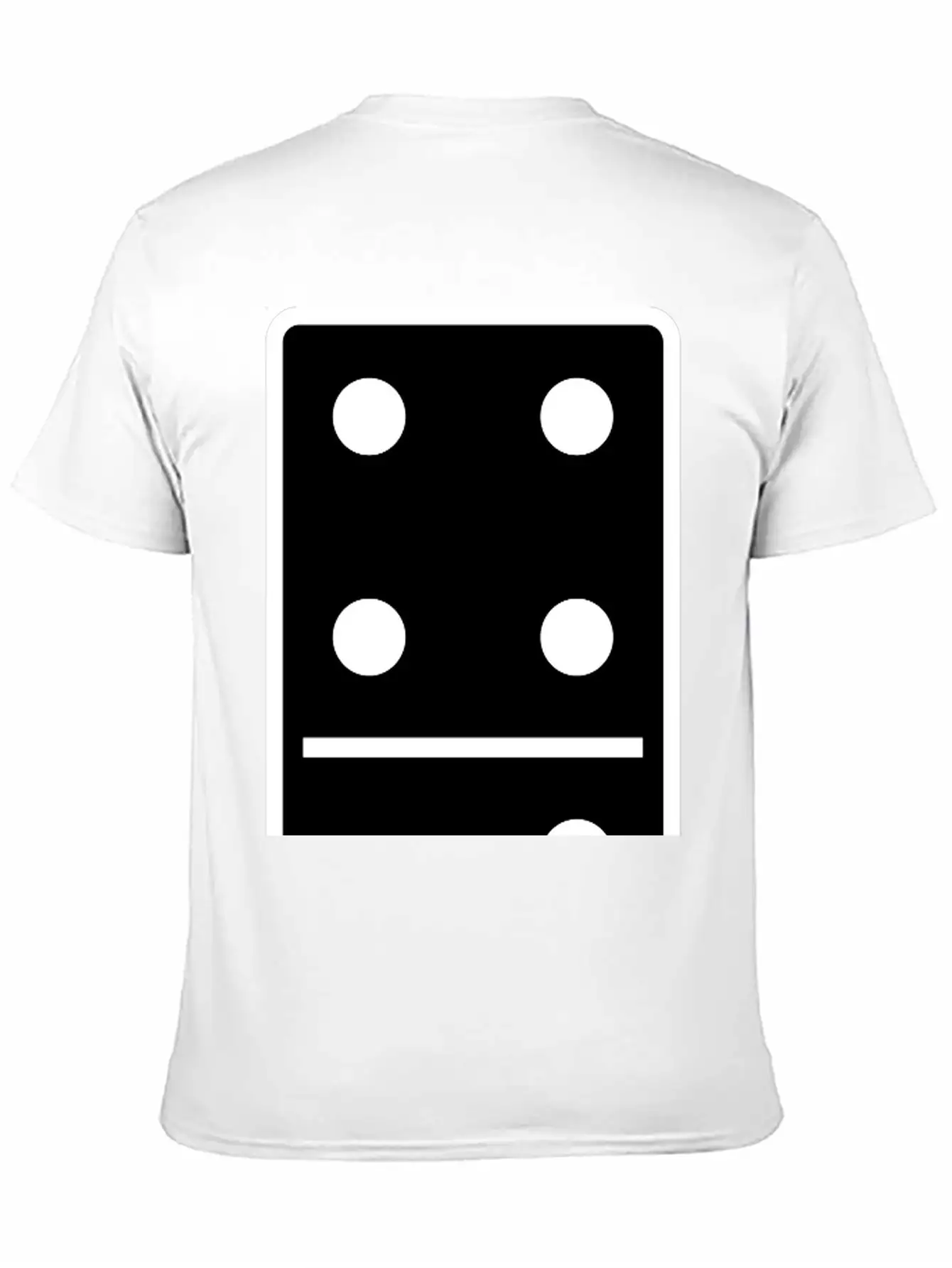 DOMINO STONE 4:3 - VARIABLE COLOR - VECTOR DESIGN! Soft Cotton Short Sleeve Tee ¨C Unisex Wardrobe Staple