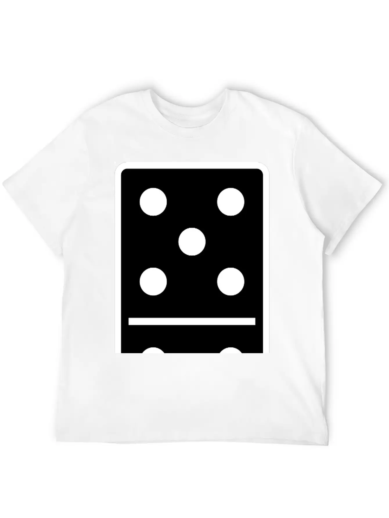 DOMINO STONE 5:6 - VARIABLE COLOR - VECTOR DESIGN! Basic Graphic T-Shirt ¨C Daily Comfort In Soft Cotton